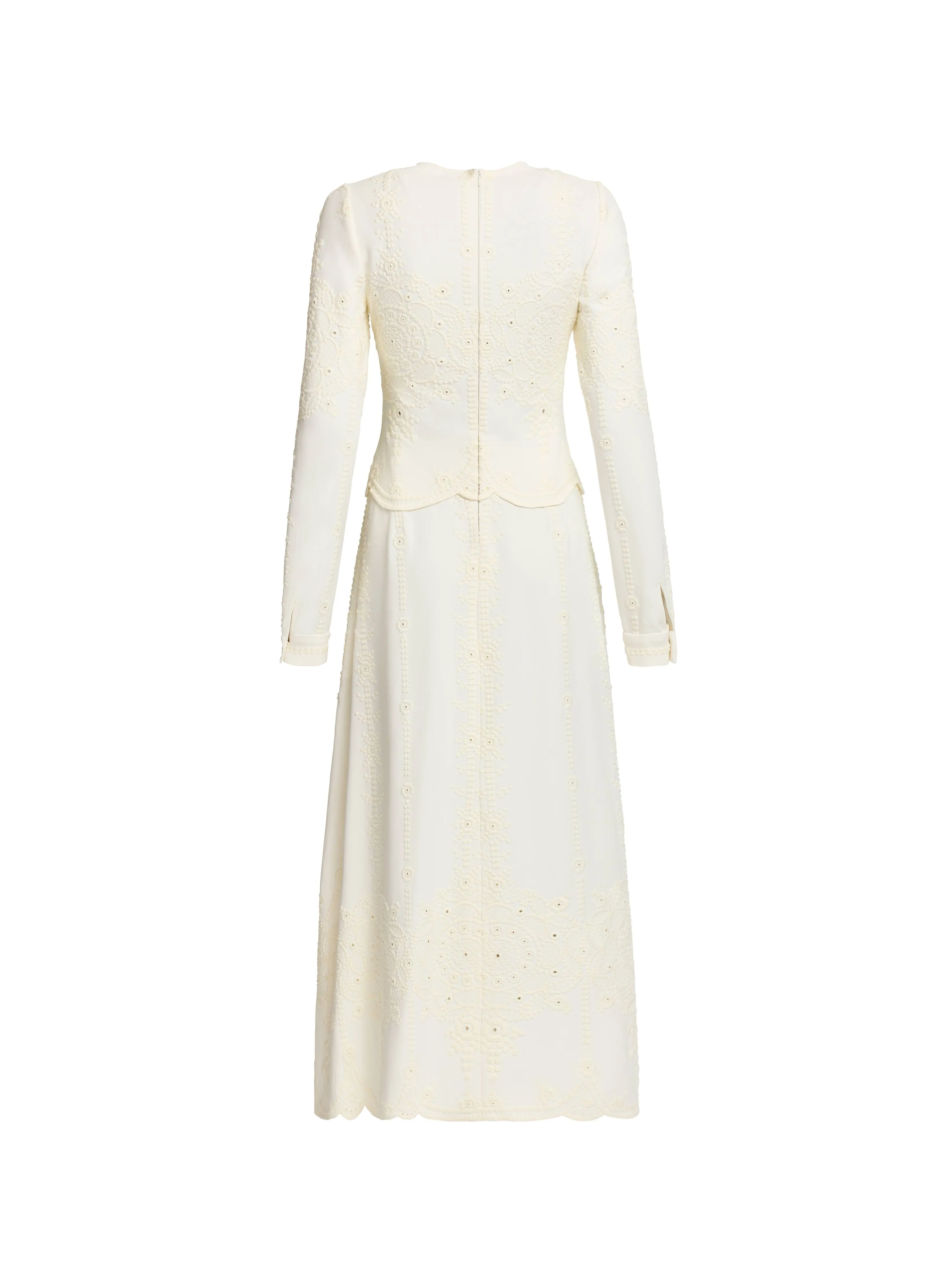 Embroidered Cady Dress sold by Elie Saab product image thumbnail 4