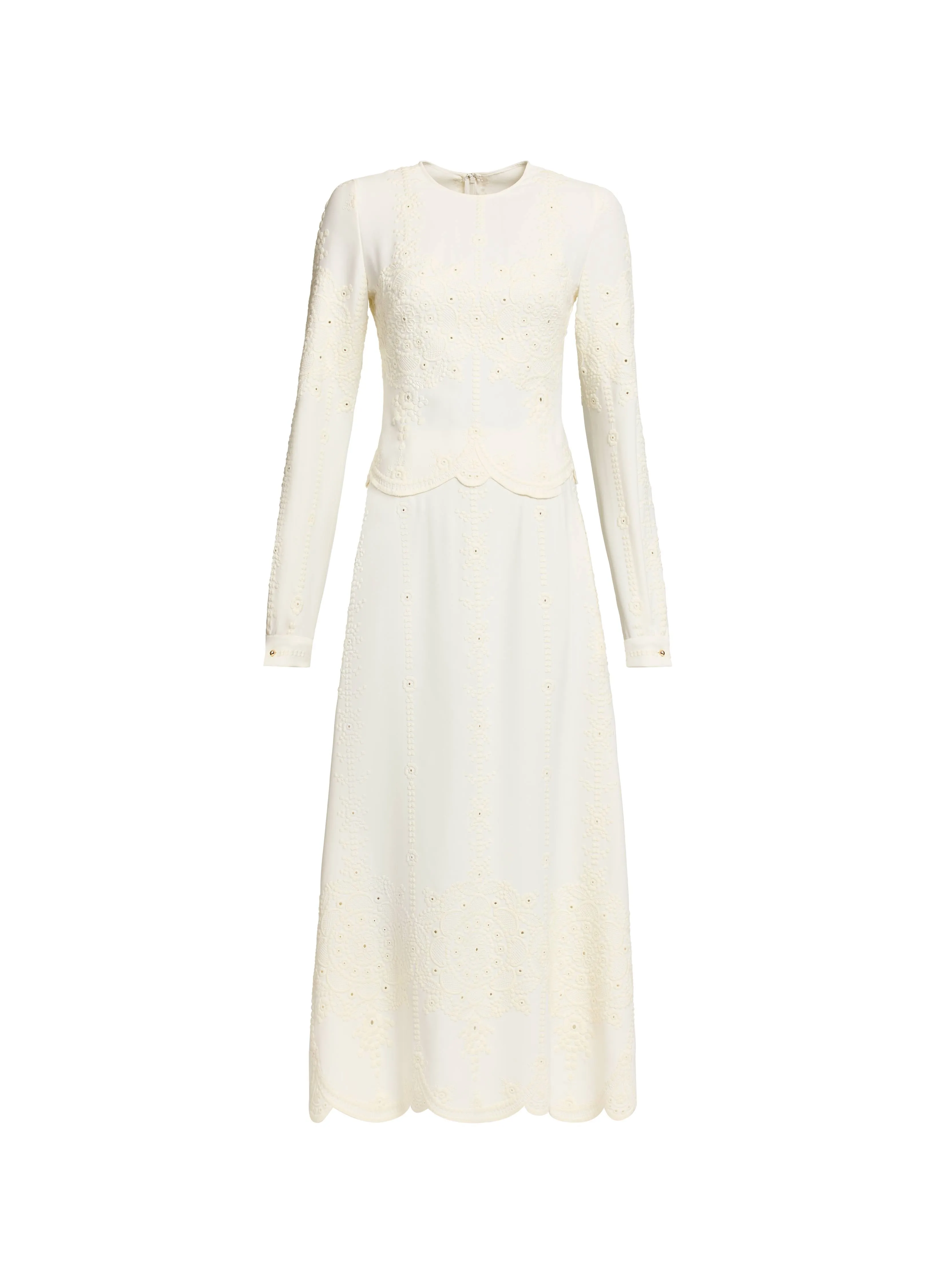 Embroidered Cady Dress sold by Elie Saab product image thumbnail 3