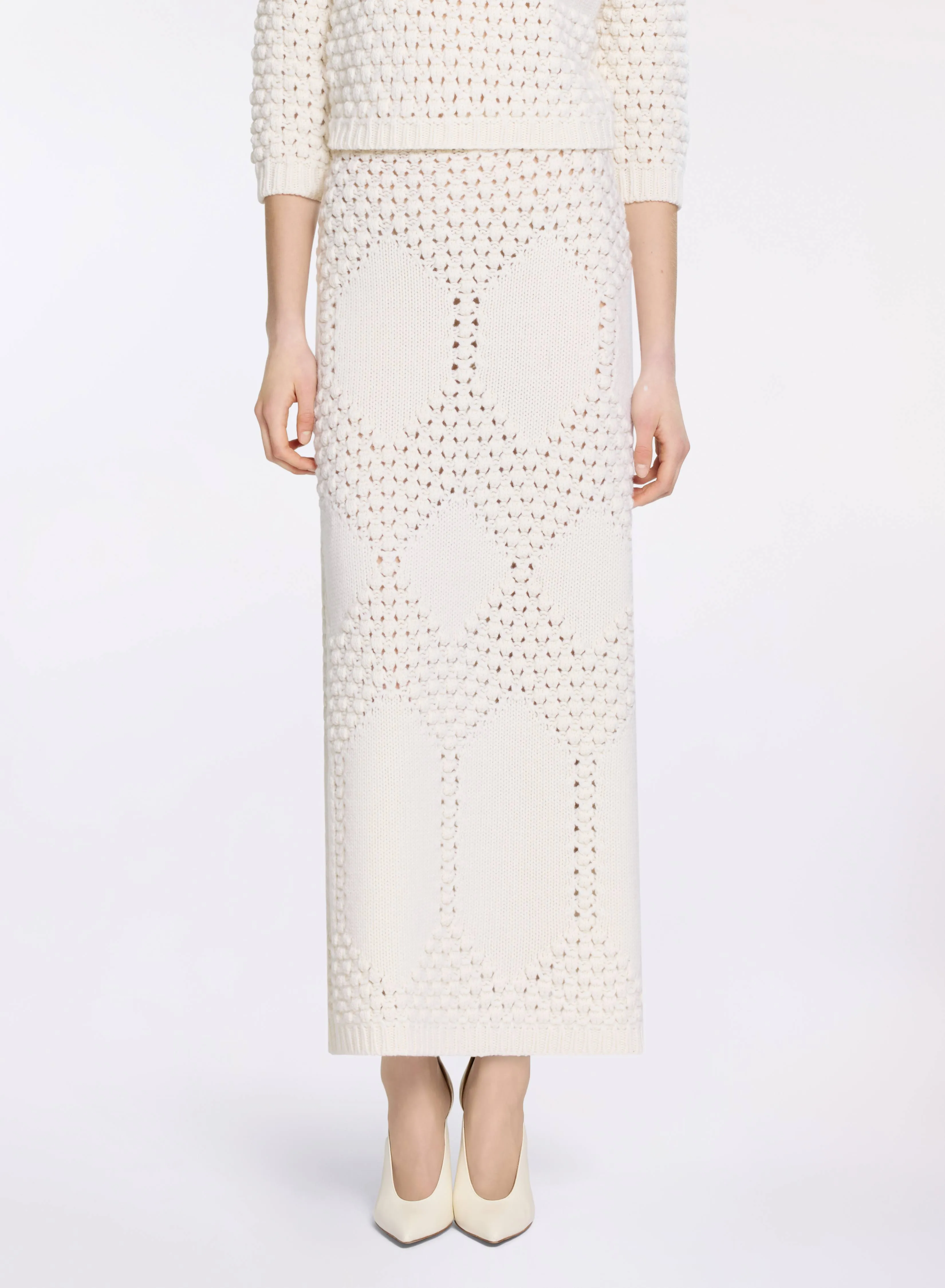 Knit Midi Skirt sold by Elie Saab product image thumbnail 3