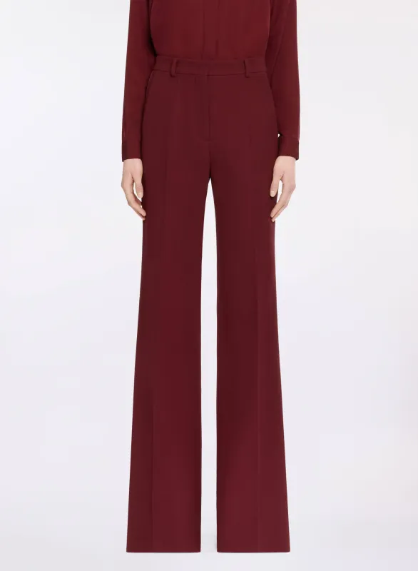 Wool and Leather Pants sold by Elie Saab