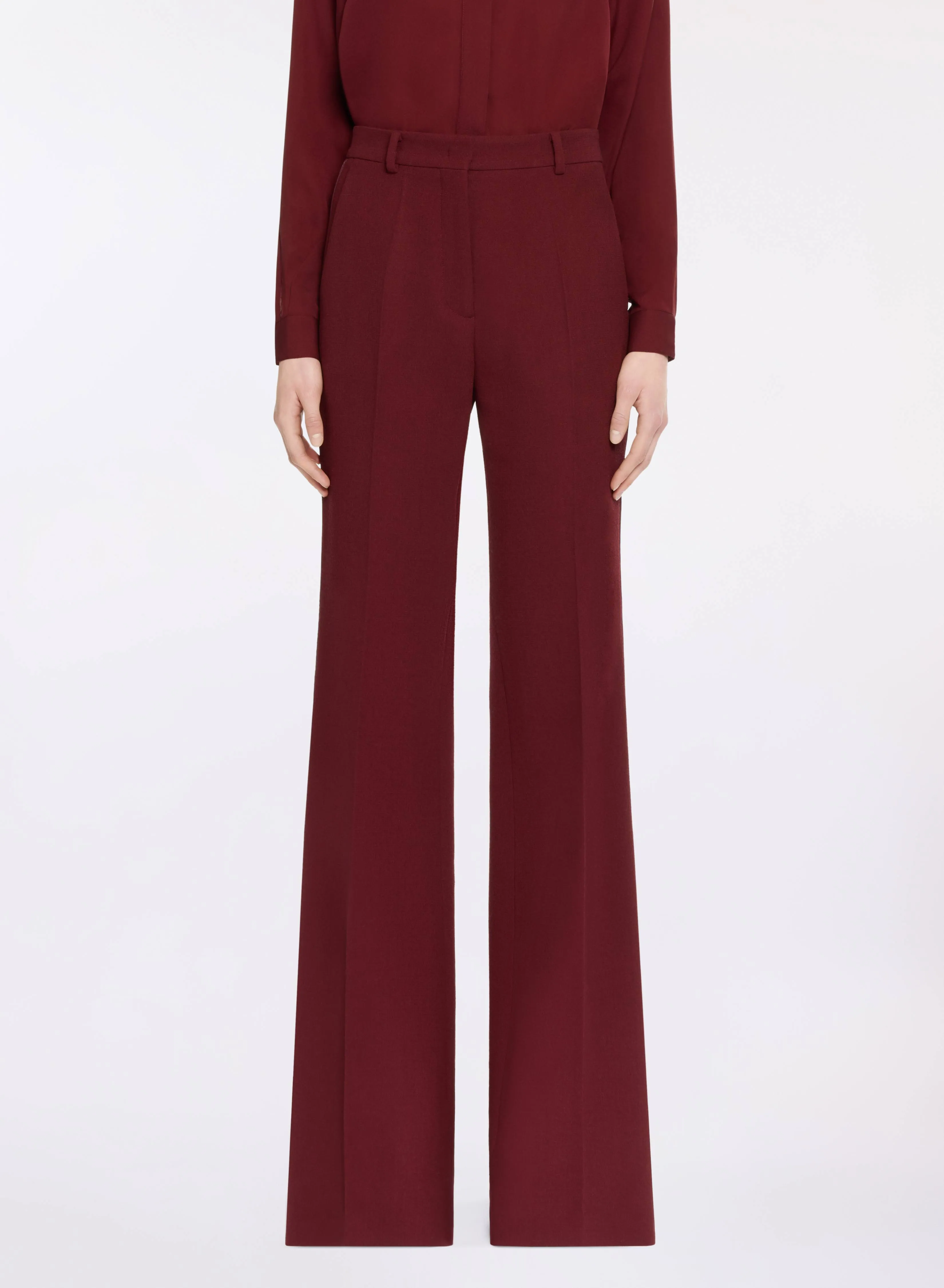 Wool and Leather Pants sold by Elie Saab