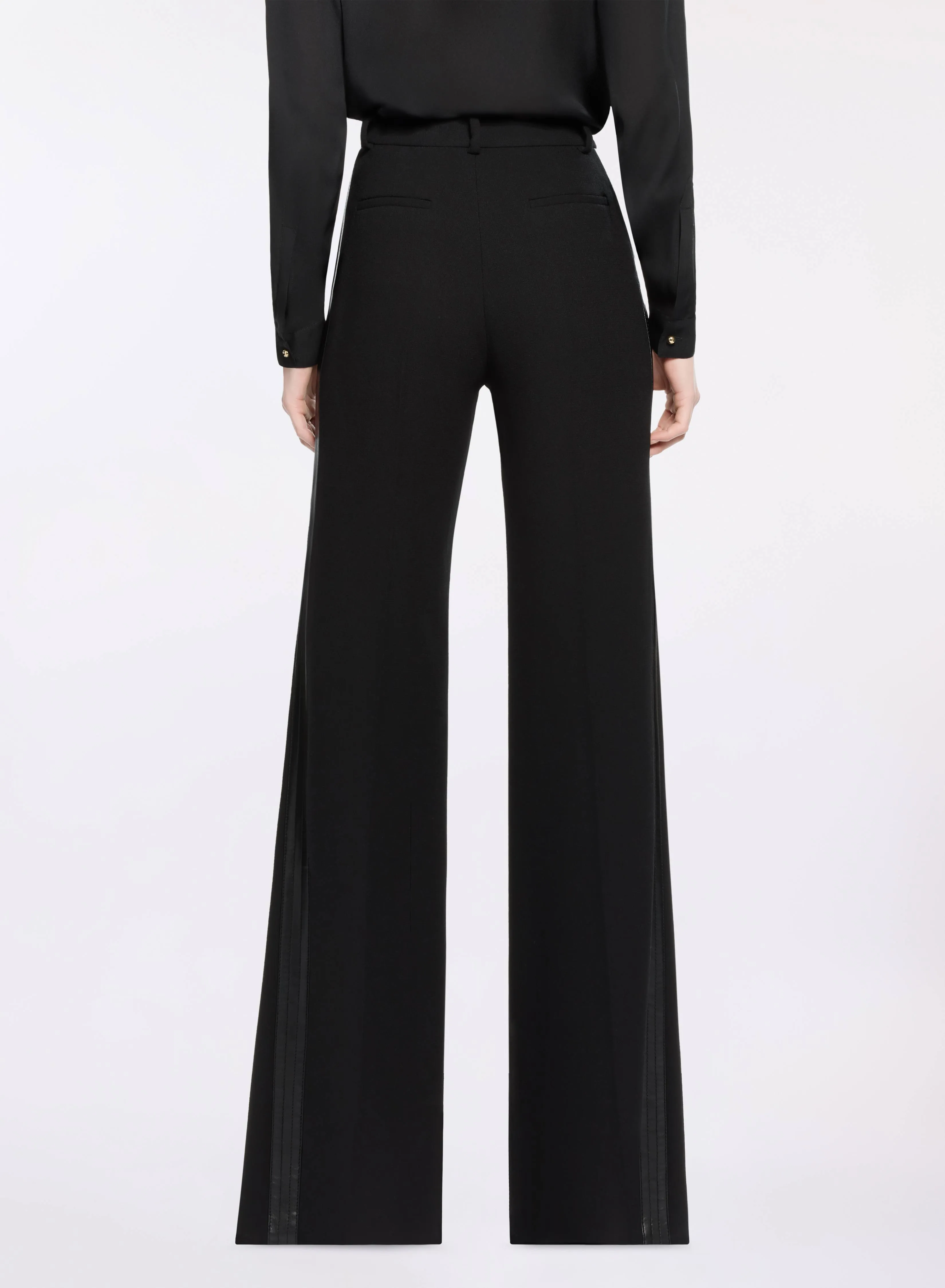 Wool and Leather Pants sold by Elie Saab product image thumbnail 2
