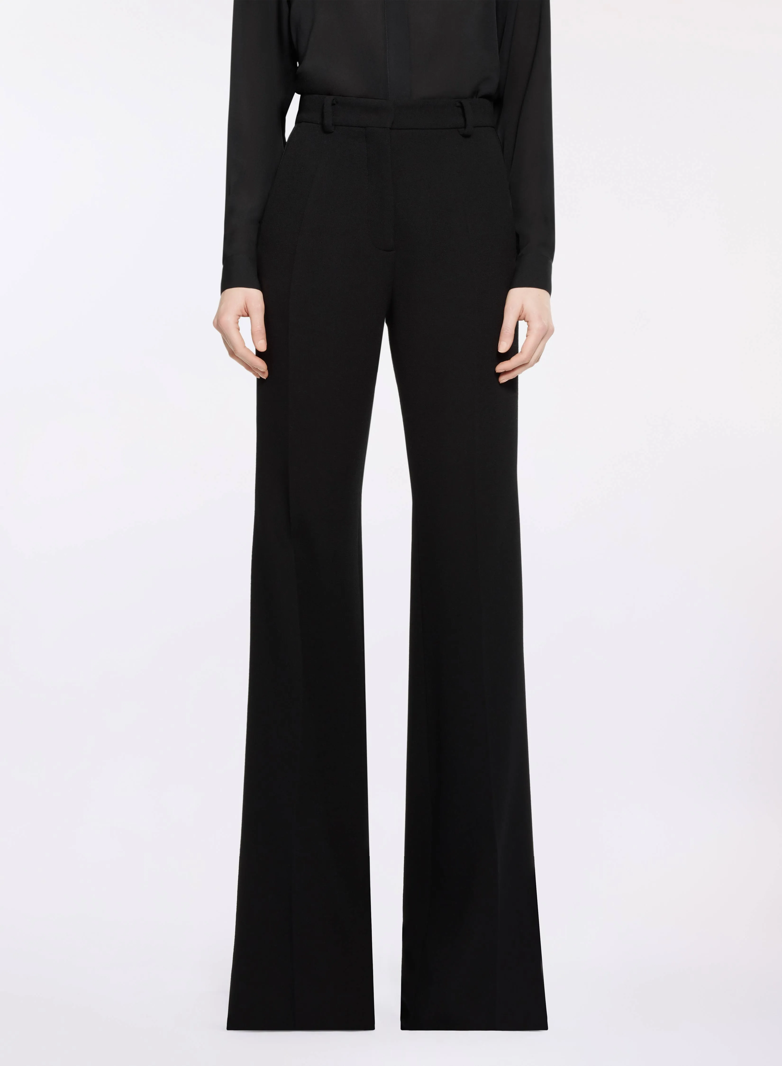 Wool and Leather Pants sold by Elie Saab