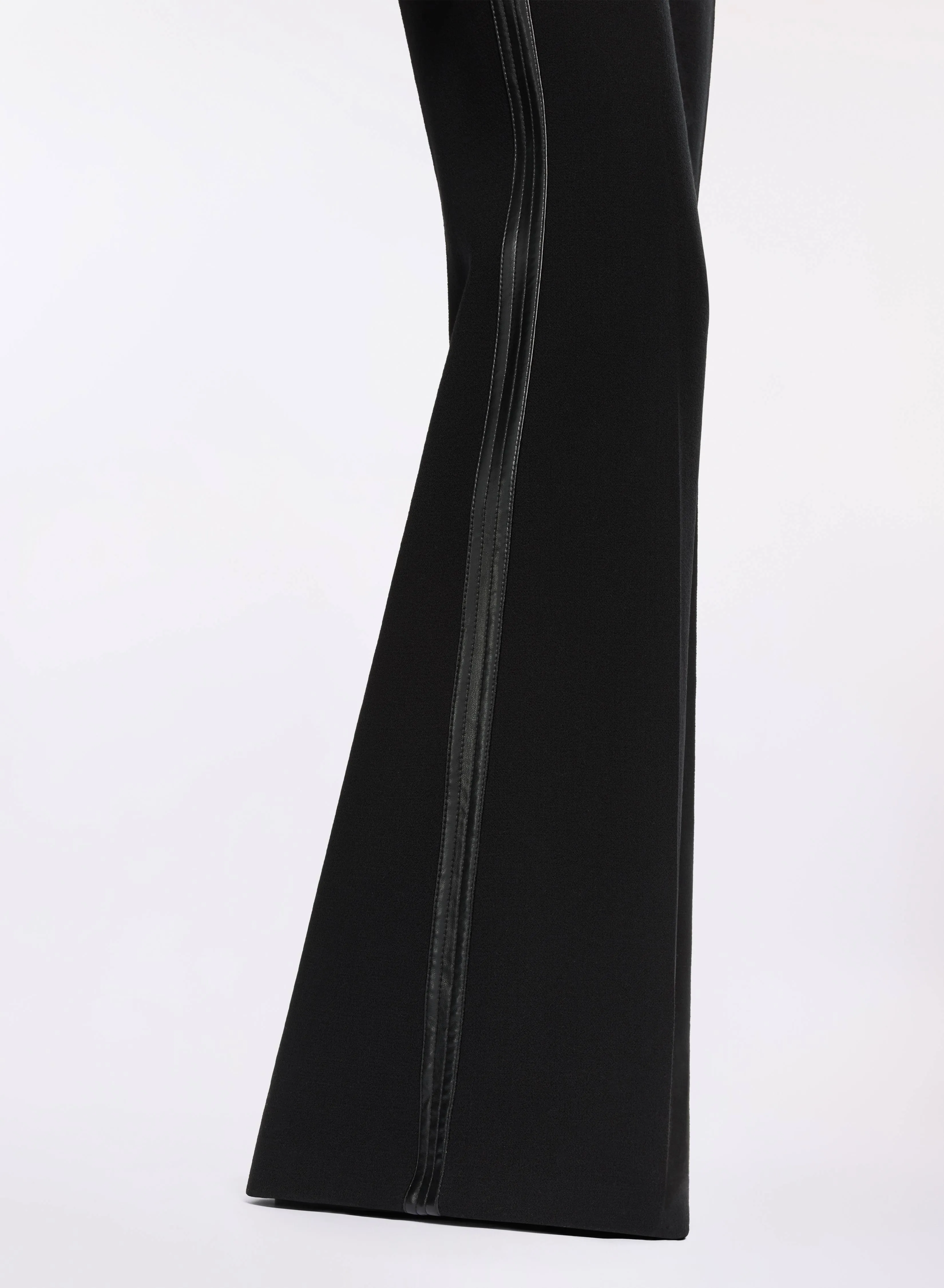 Wool and Leather Pants sold by Elie Saab product image thumbnail 3