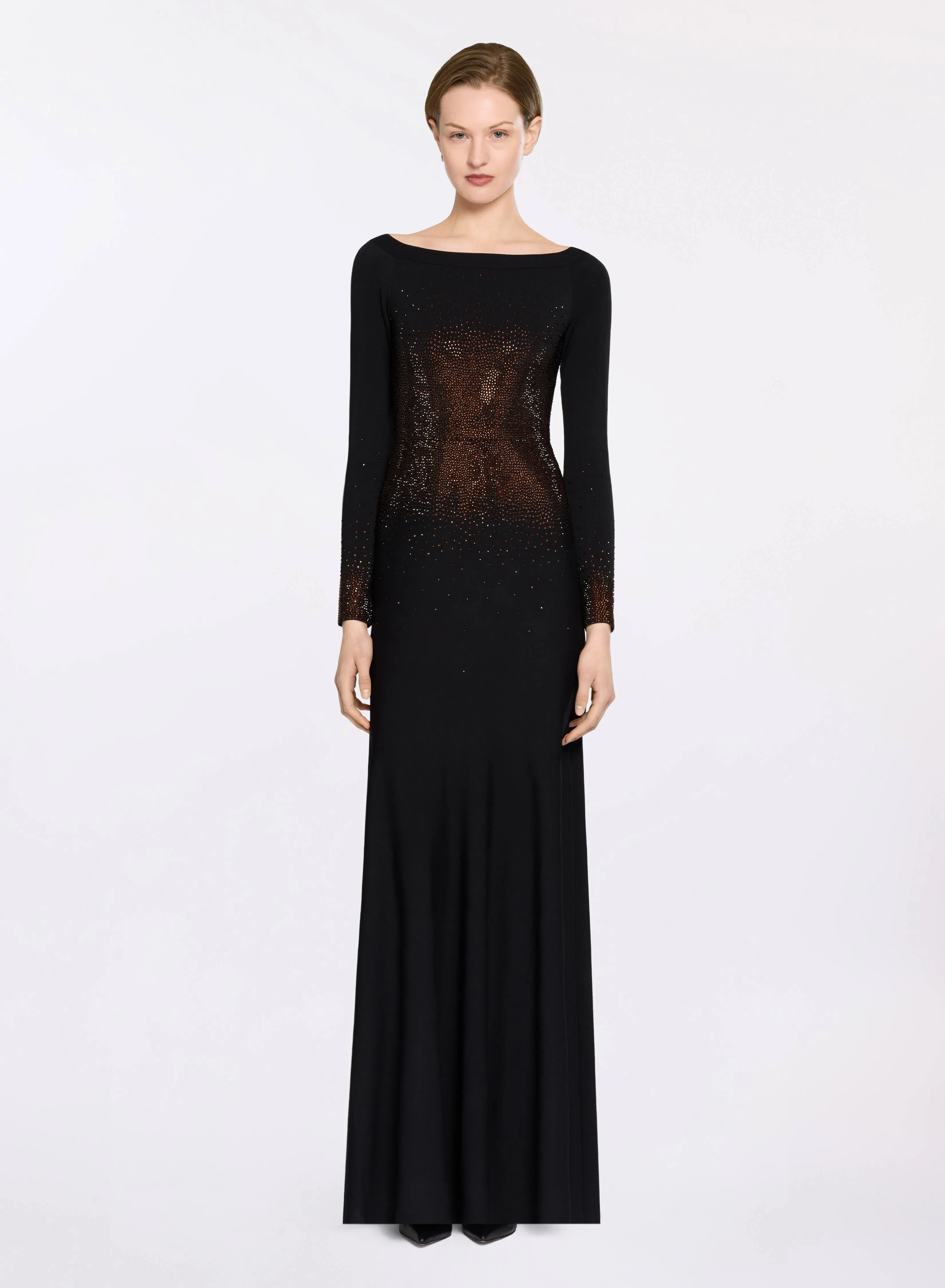 Embellished Knit Long Dress sold by Elie Saab