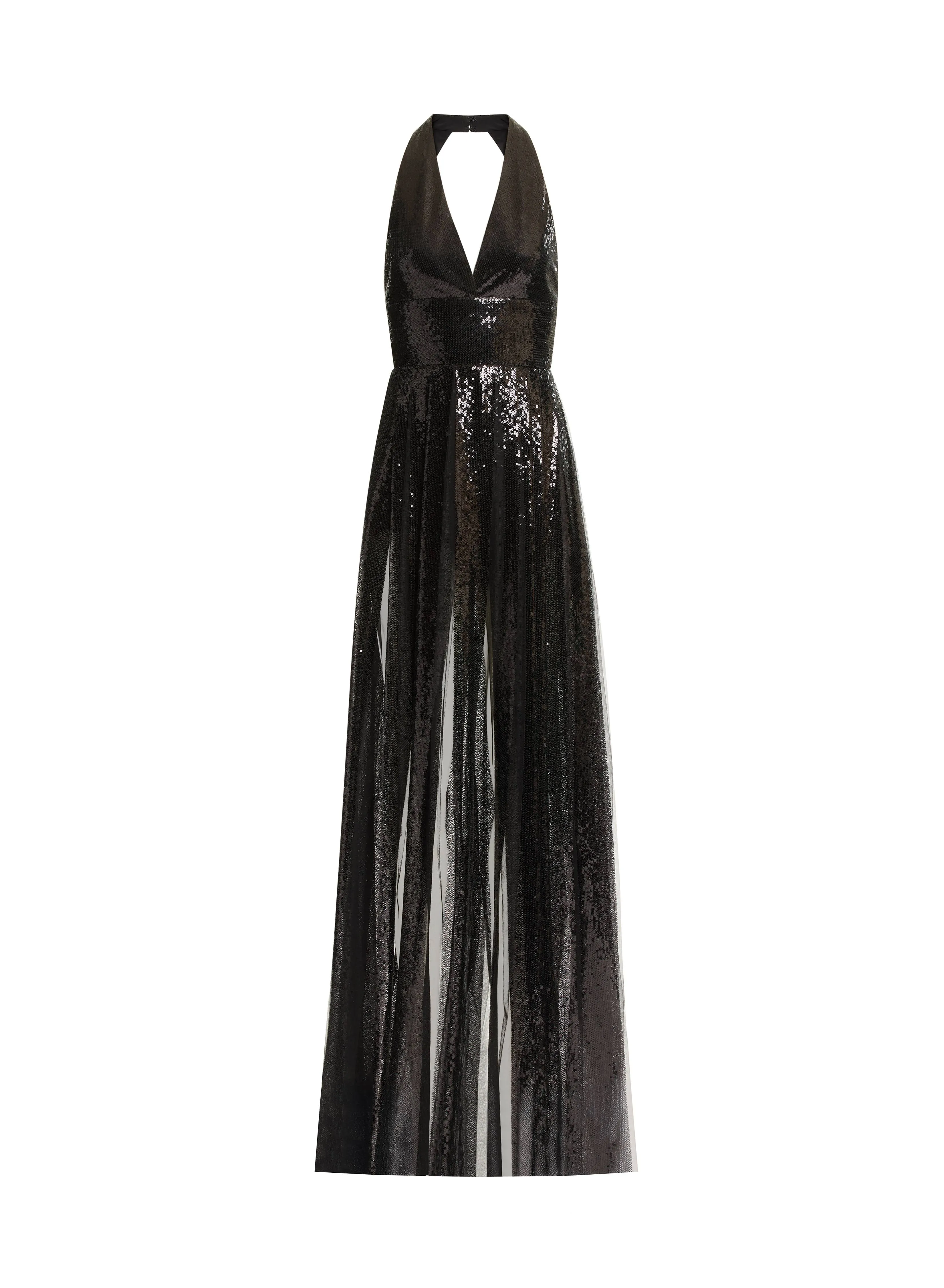 Sequin V-Neck Long Dress sold by Elie Saab product image thumbnail 3