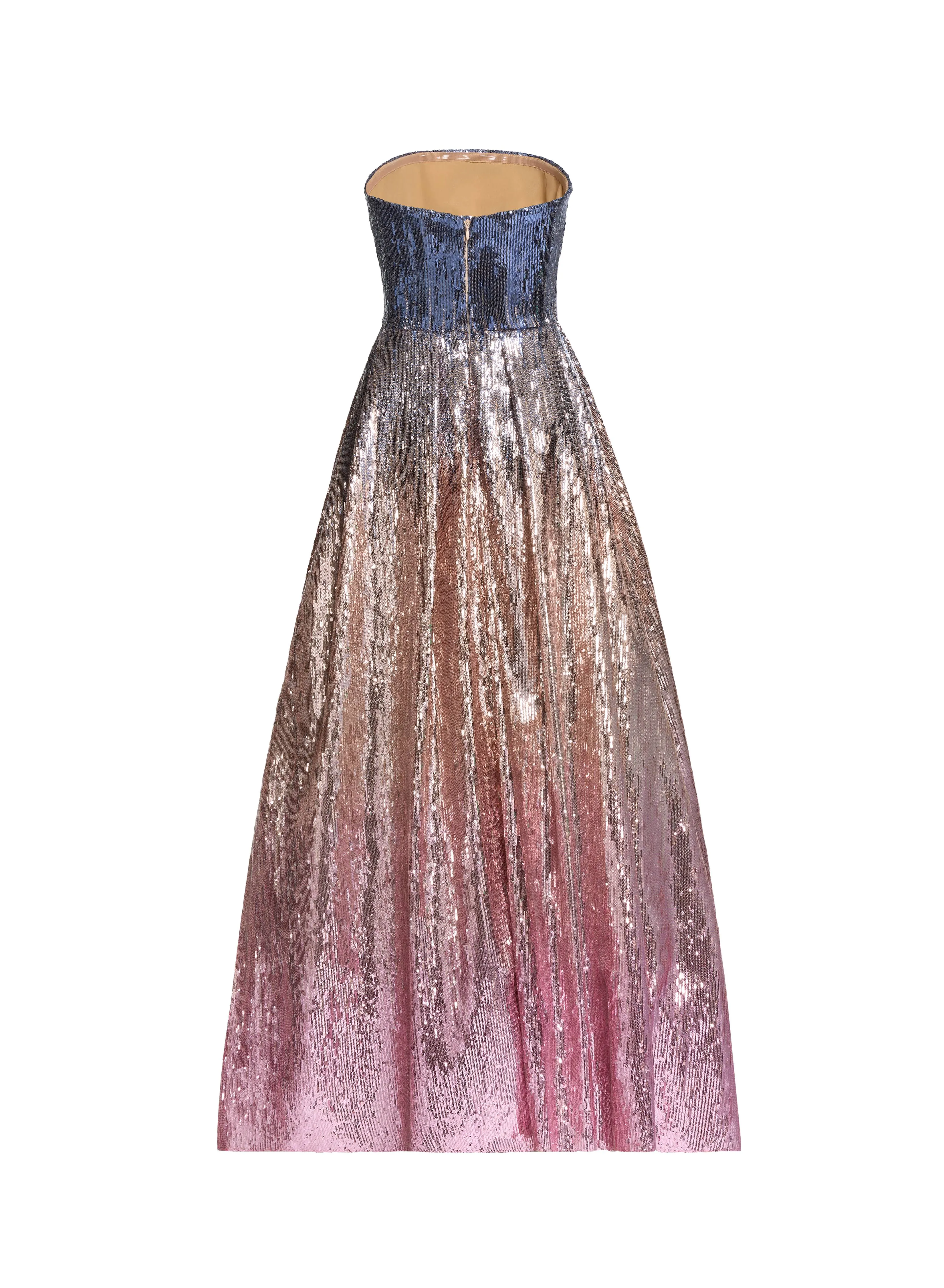 Gradient Sequin Flared Dress sold by Elie Saab product image thumbnail 4