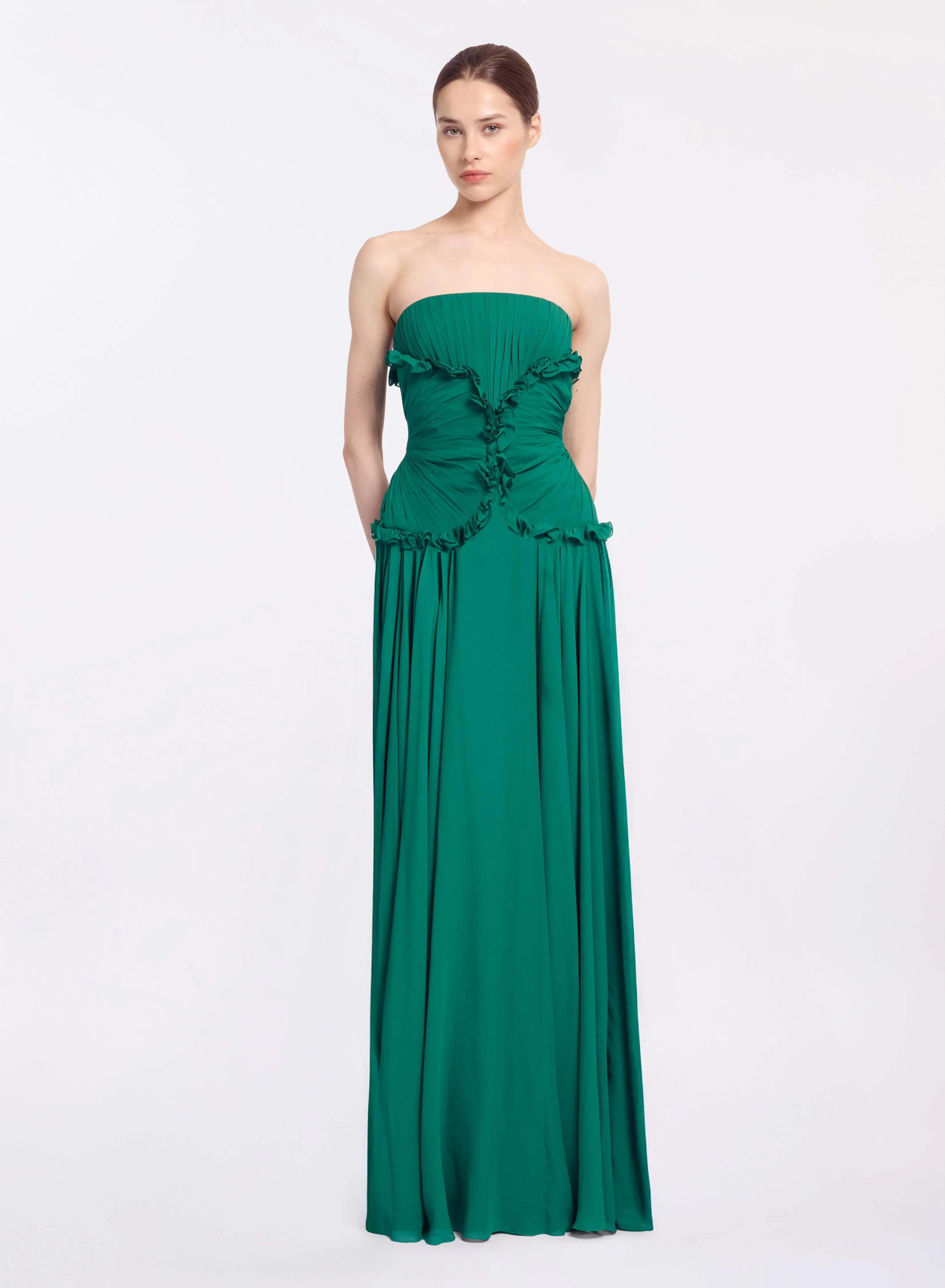 Silk Long Dress sold by Elie Saab
