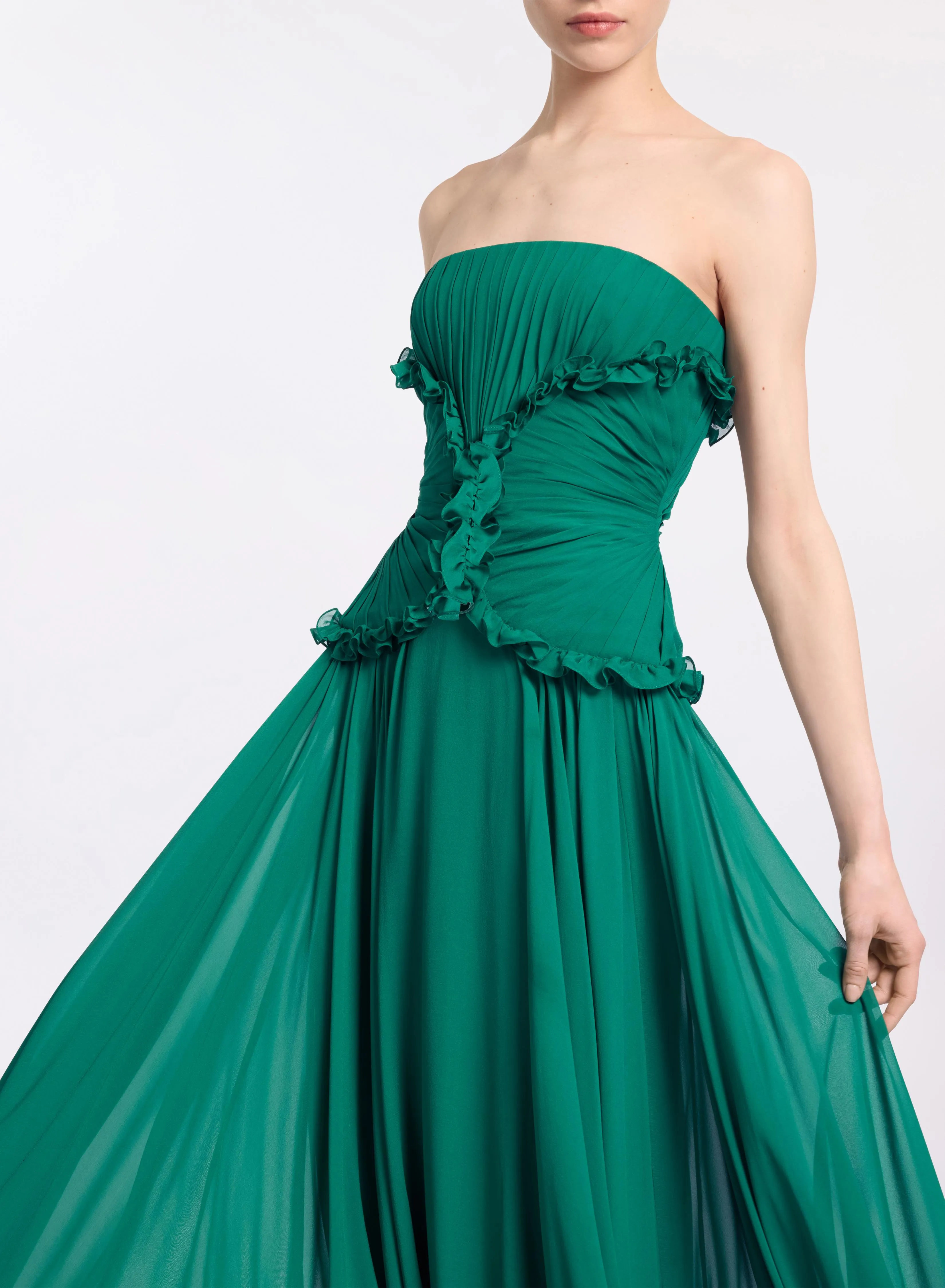 Silk Long Dress sold by Elie Saab product image thumbnail 5