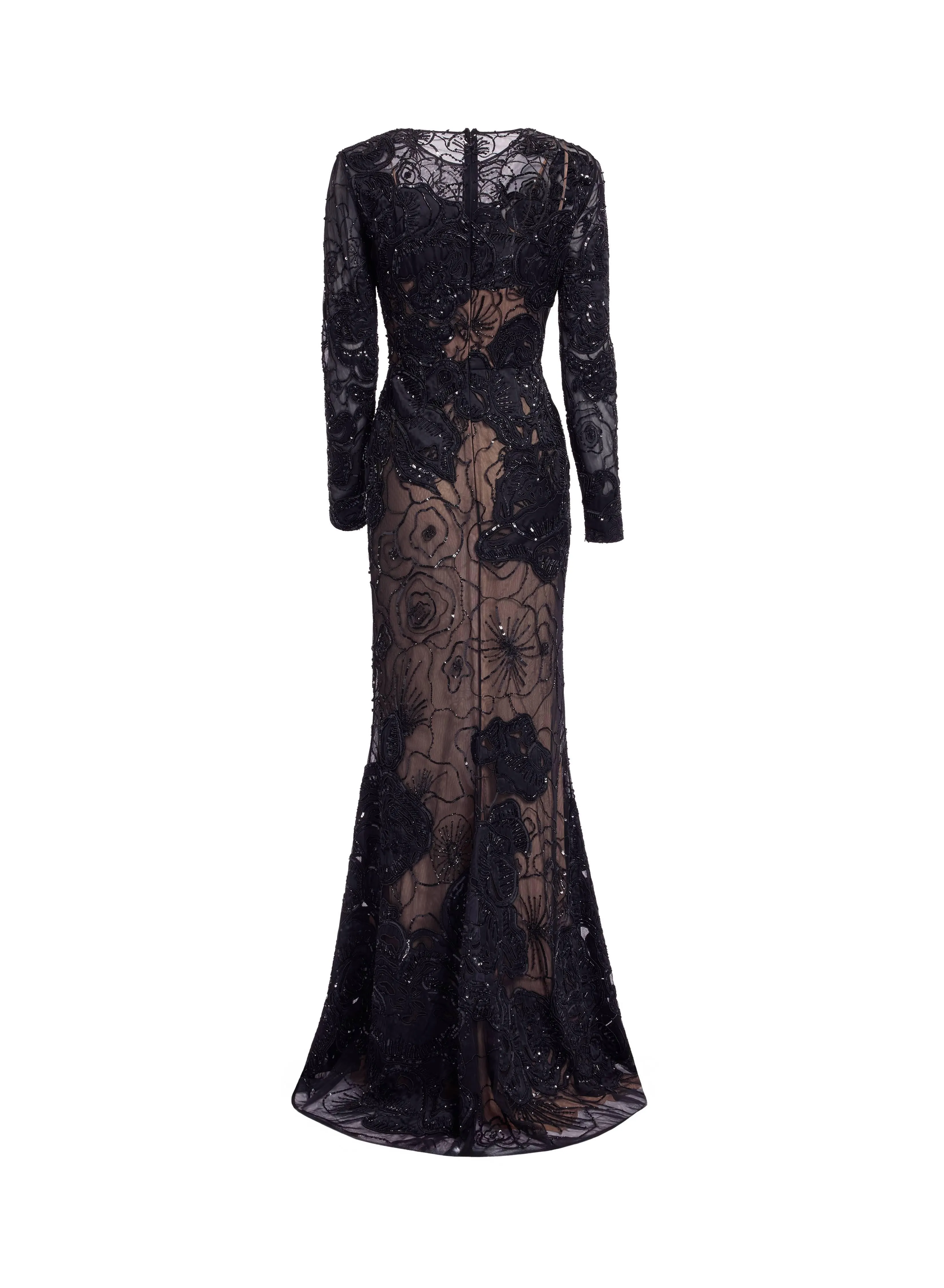 Floral Bead Embroidered Dress sold by Elie Saab product image thumbnail 4