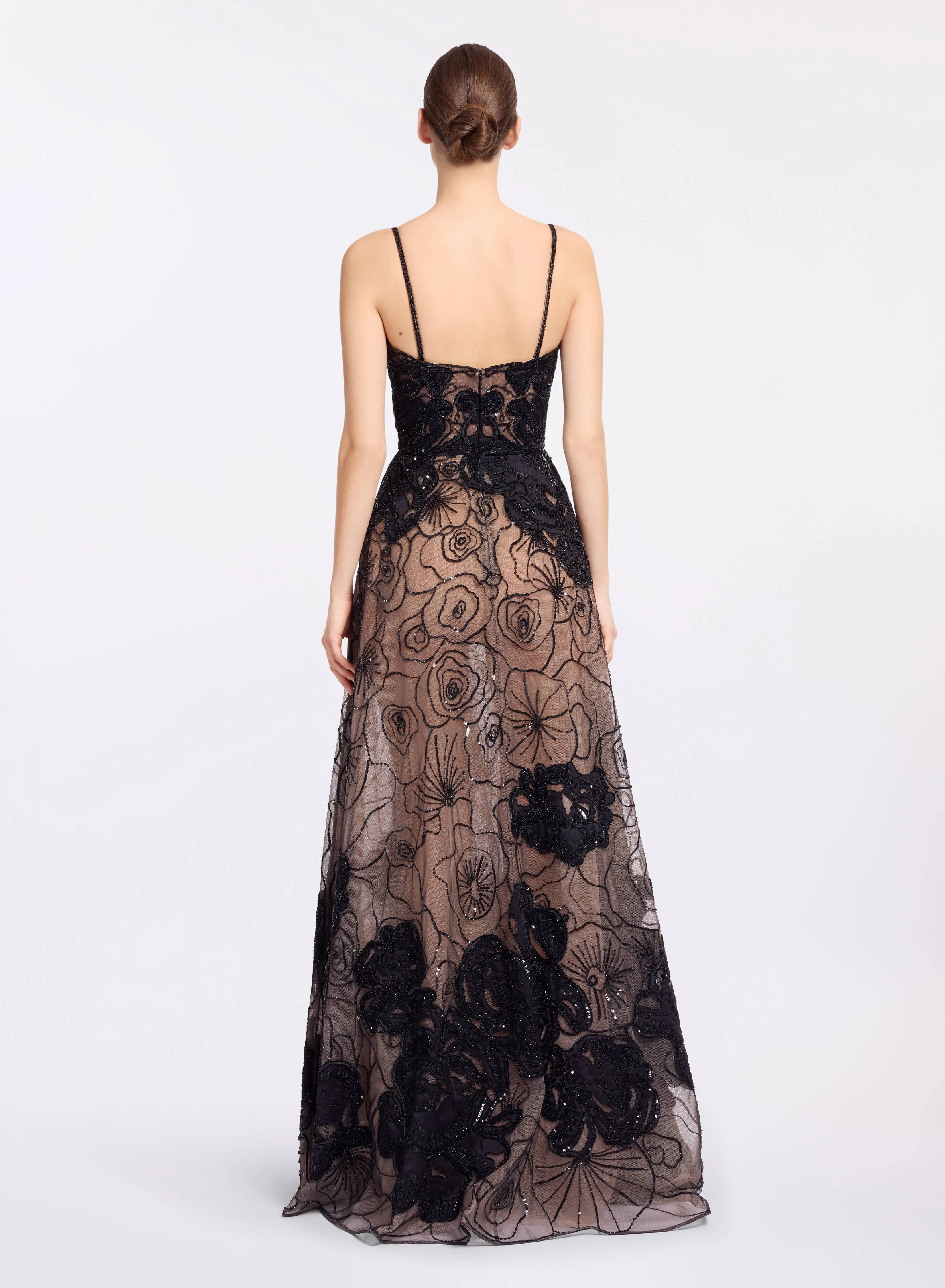 Floral Bead Embroidered Gown sold by Elie Saab product image thumbnail 2
