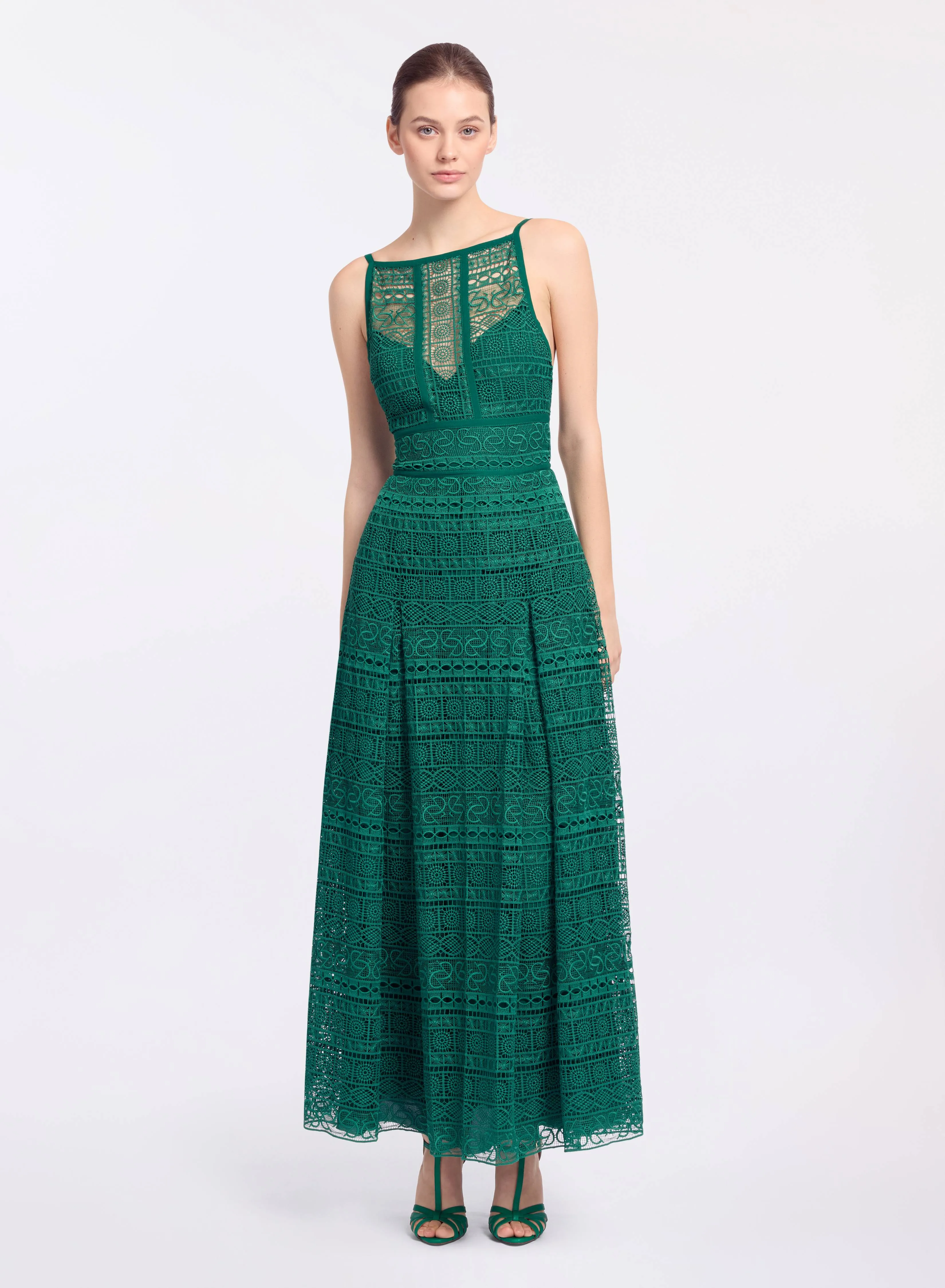 Macramé Midi Dress sold by Elie Saab