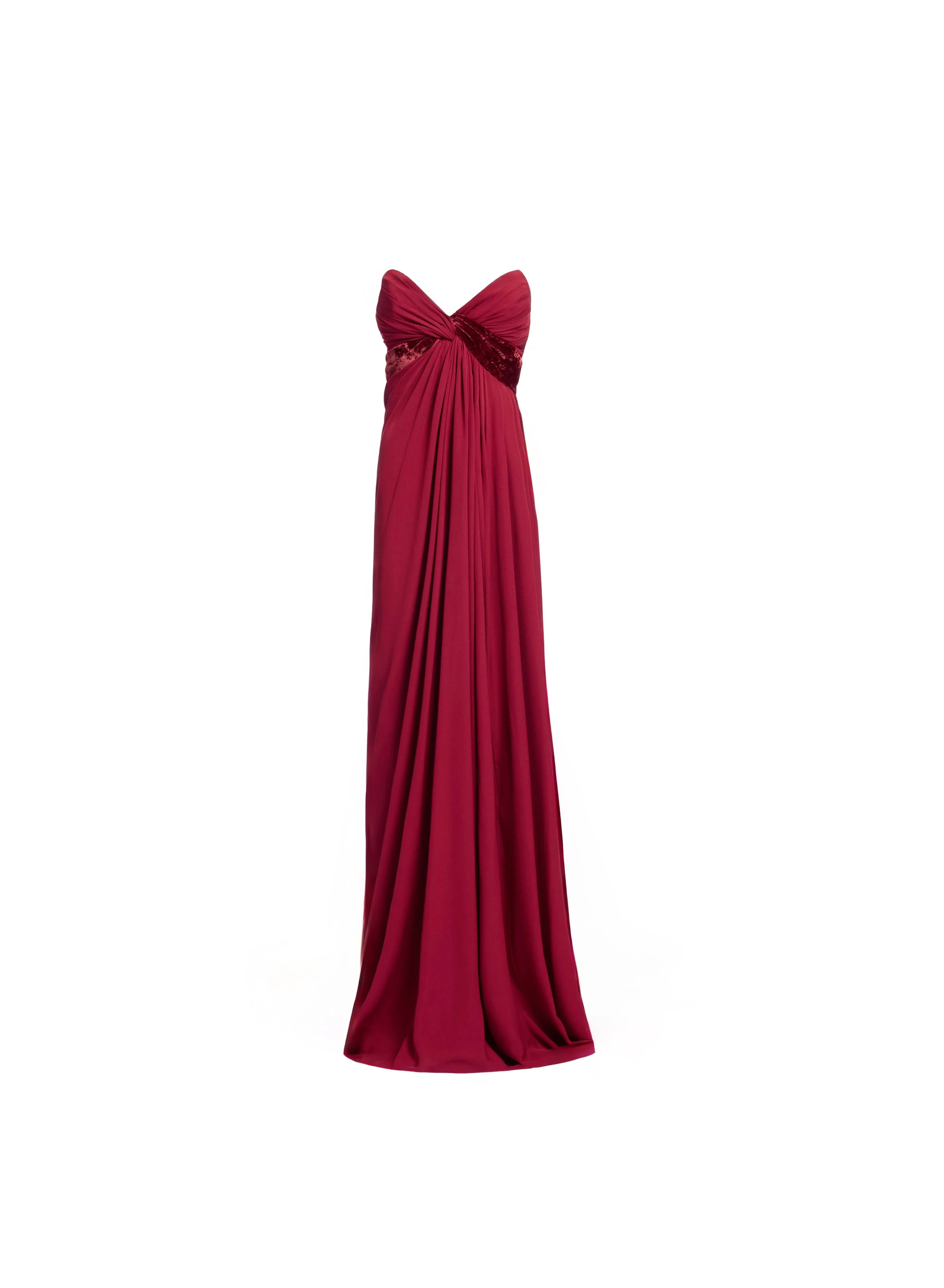 Silk and Velvet Long Dress sold by Elie Saab product image thumbnail 3