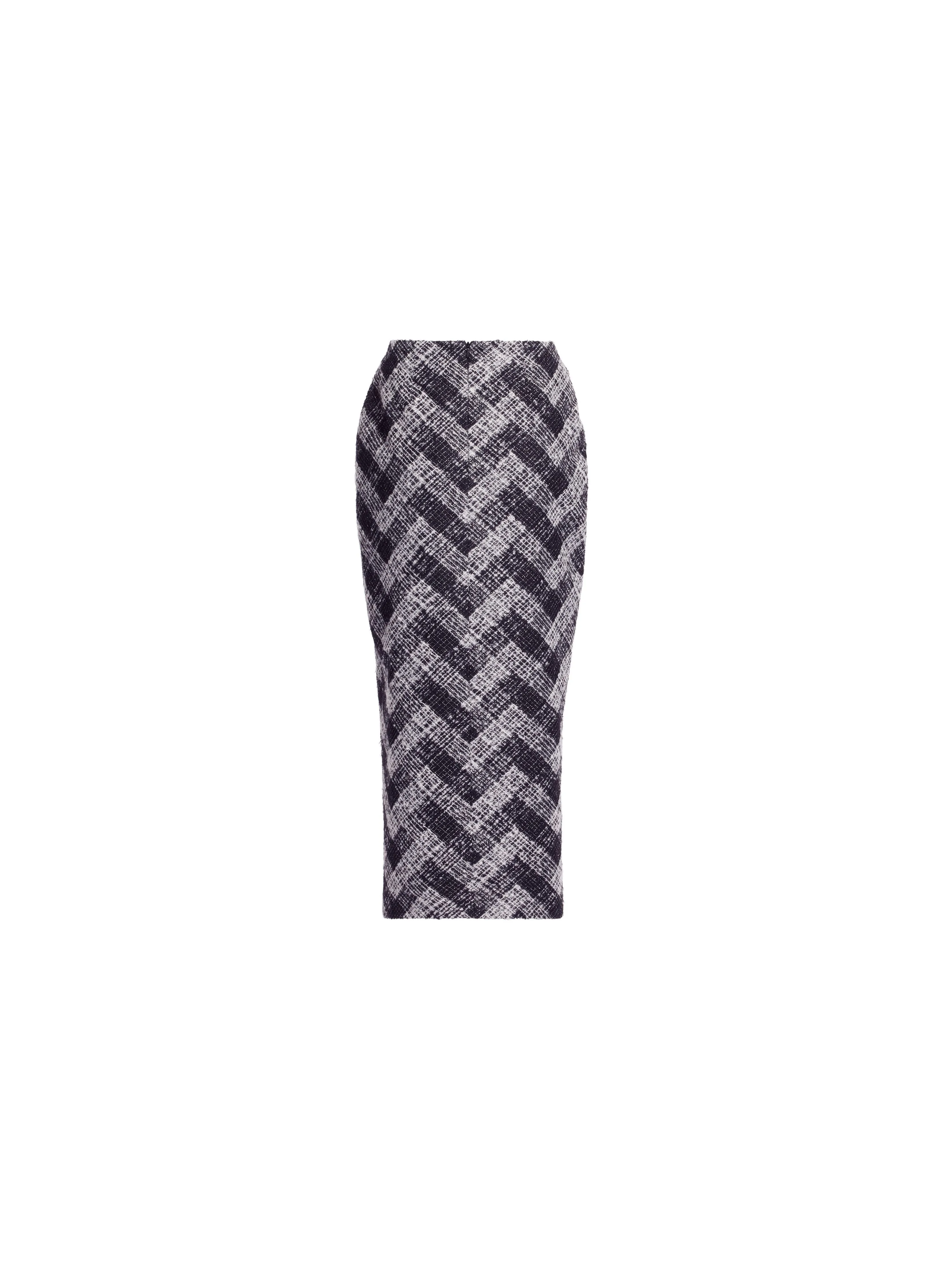Chevron Midi Skirt sold by Elie Saab product image thumbnail 4