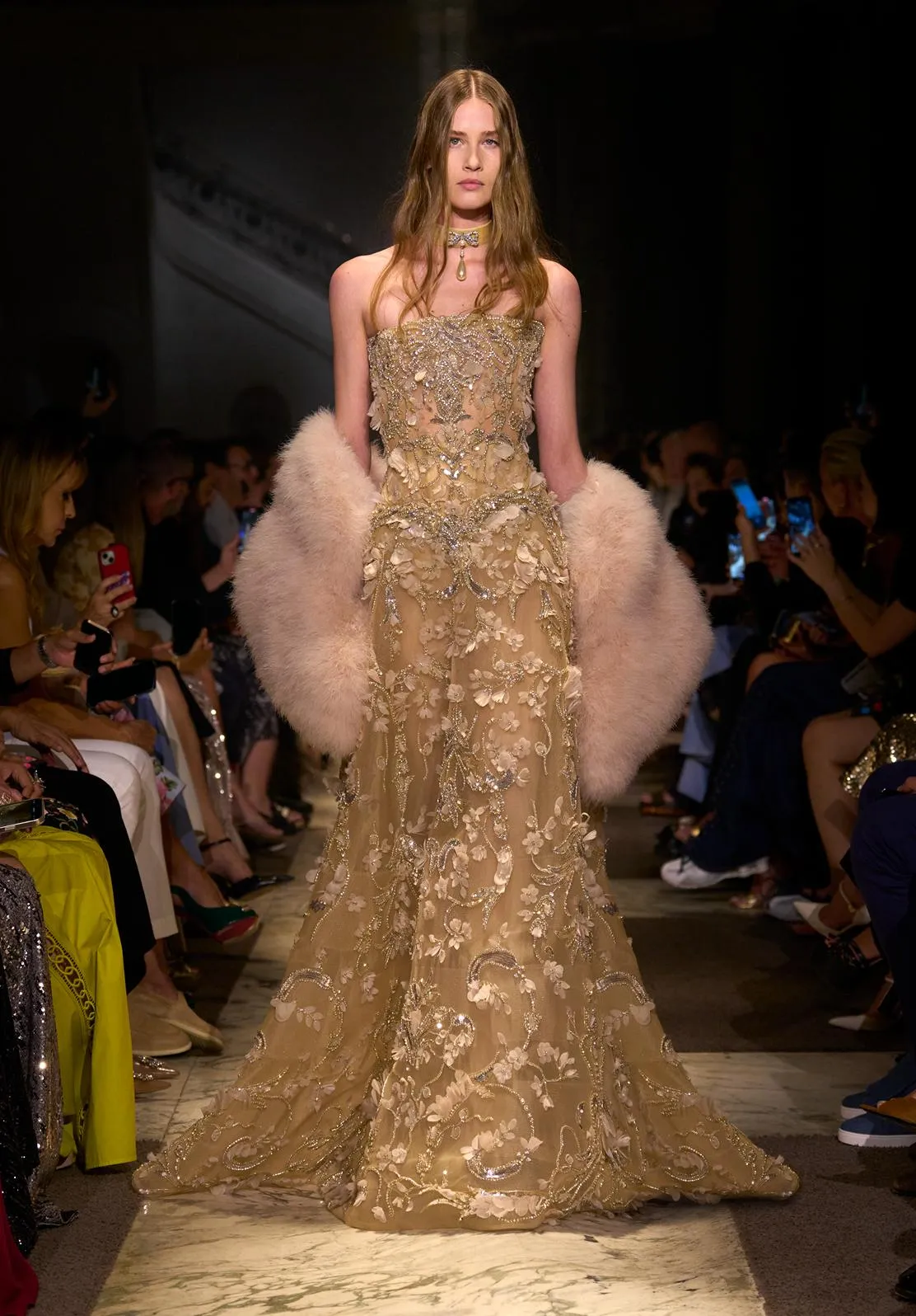 Look 55 sold by Elie Saab