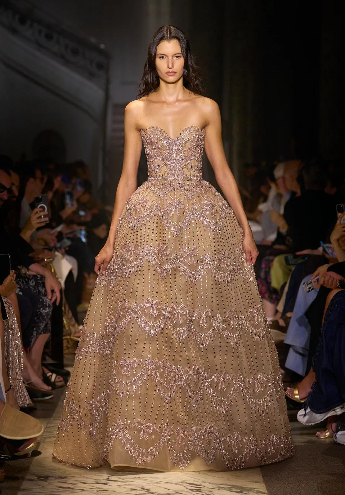 Look 50 sold by Elie Saab