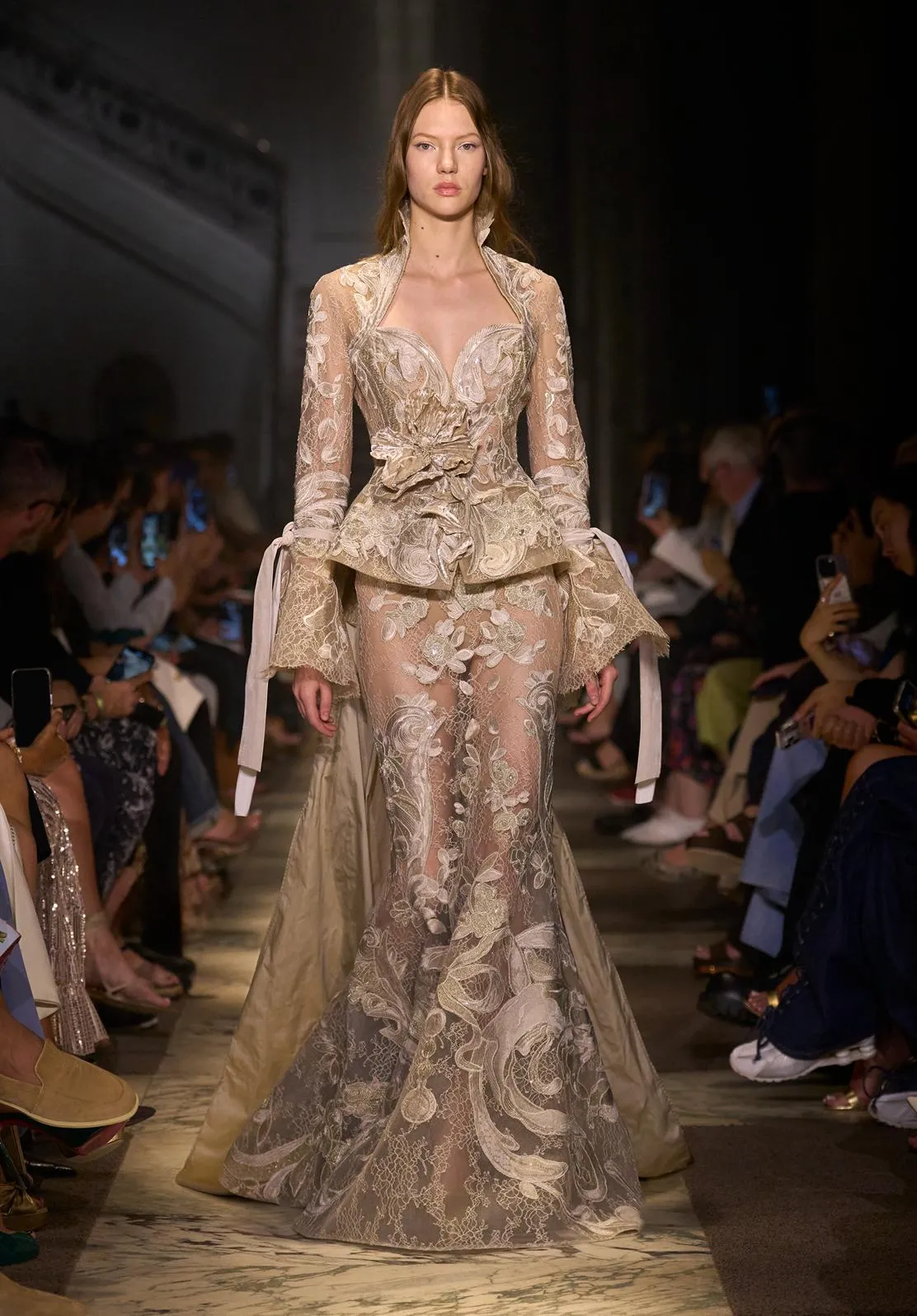 Look 46 sold by Elie Saab