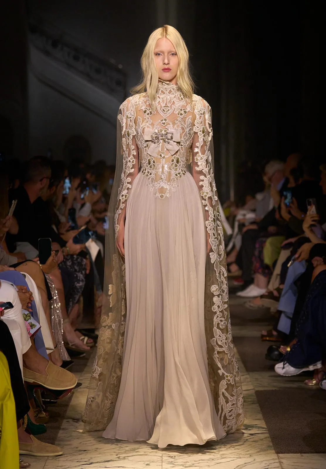 Look 45 sold by Elie Saab