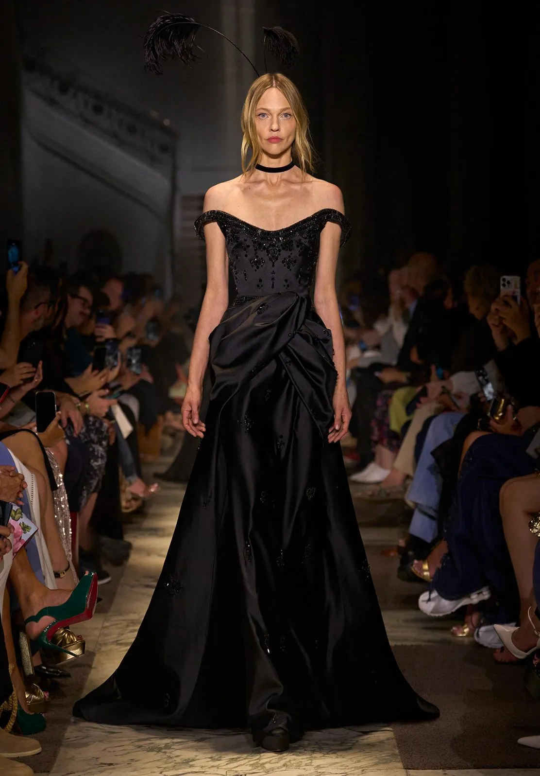 Look 34 sold by Elie Saab