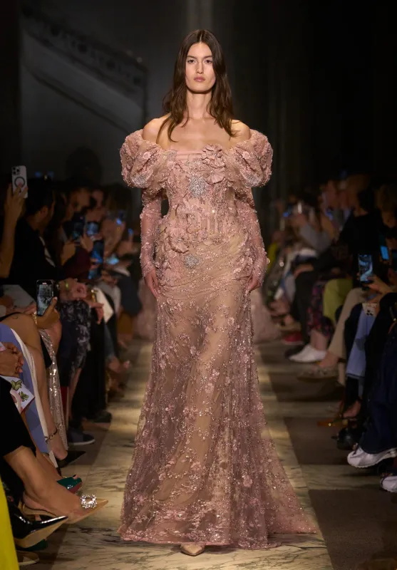 Look 15 made by Elie Saab