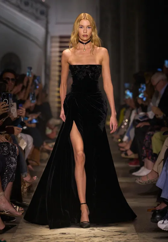 Look 3 sold by Elie Saab