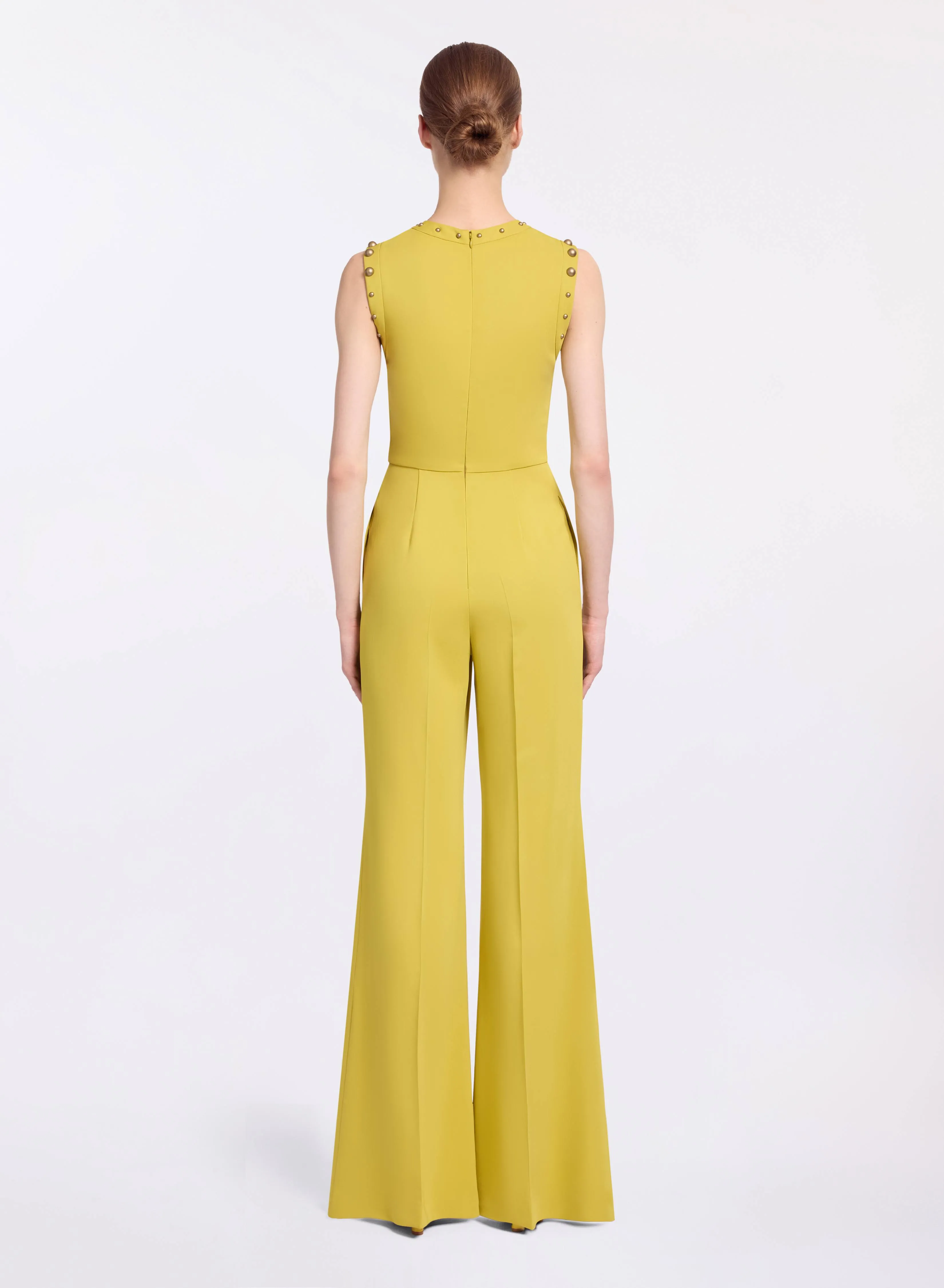 Stud Embellished Cady Jumpsuit sold by Elie Saab product image thumbnail 2