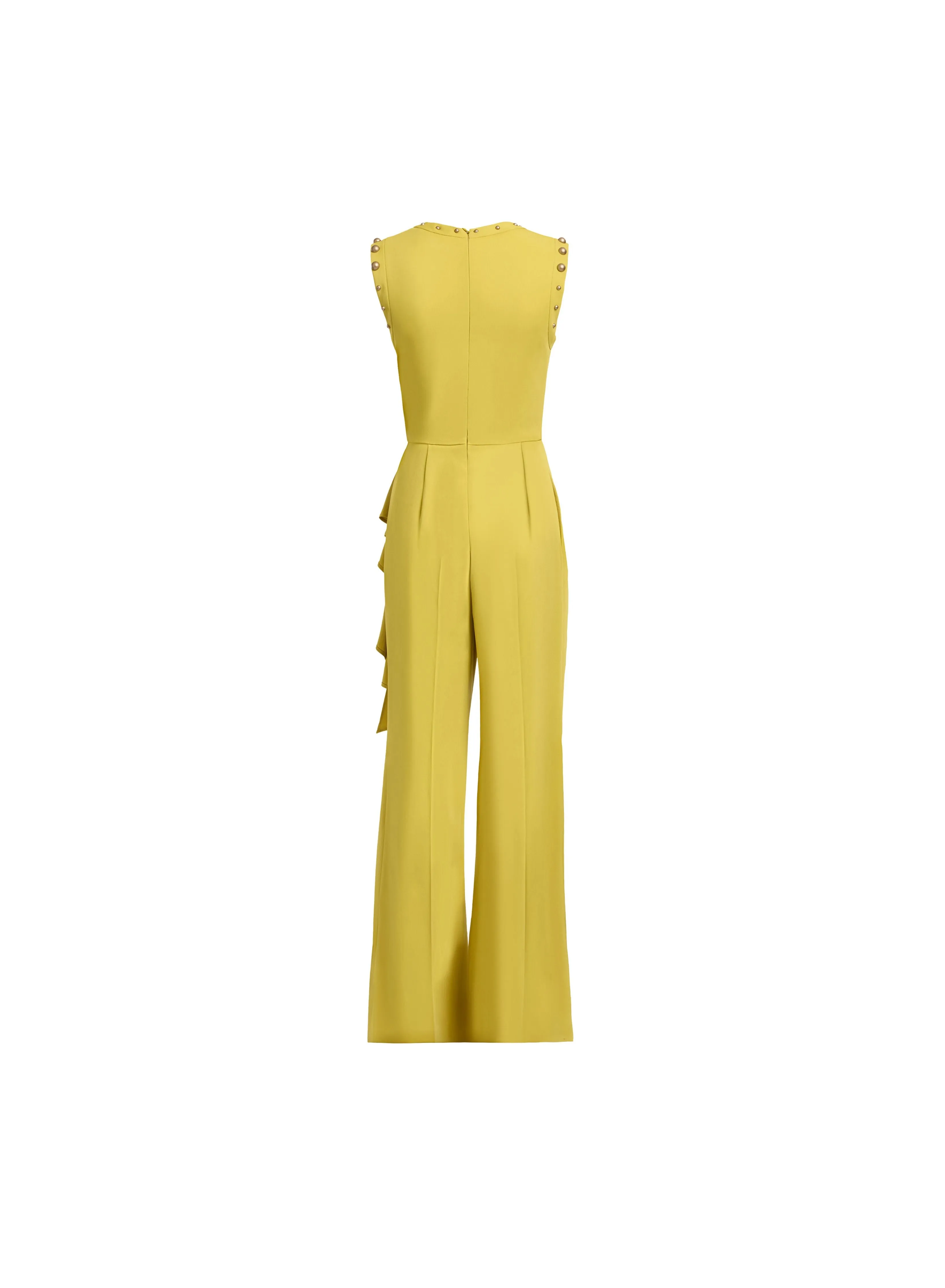 Stud Embellished Cady Jumpsuit sold by Elie Saab product image thumbnail 4