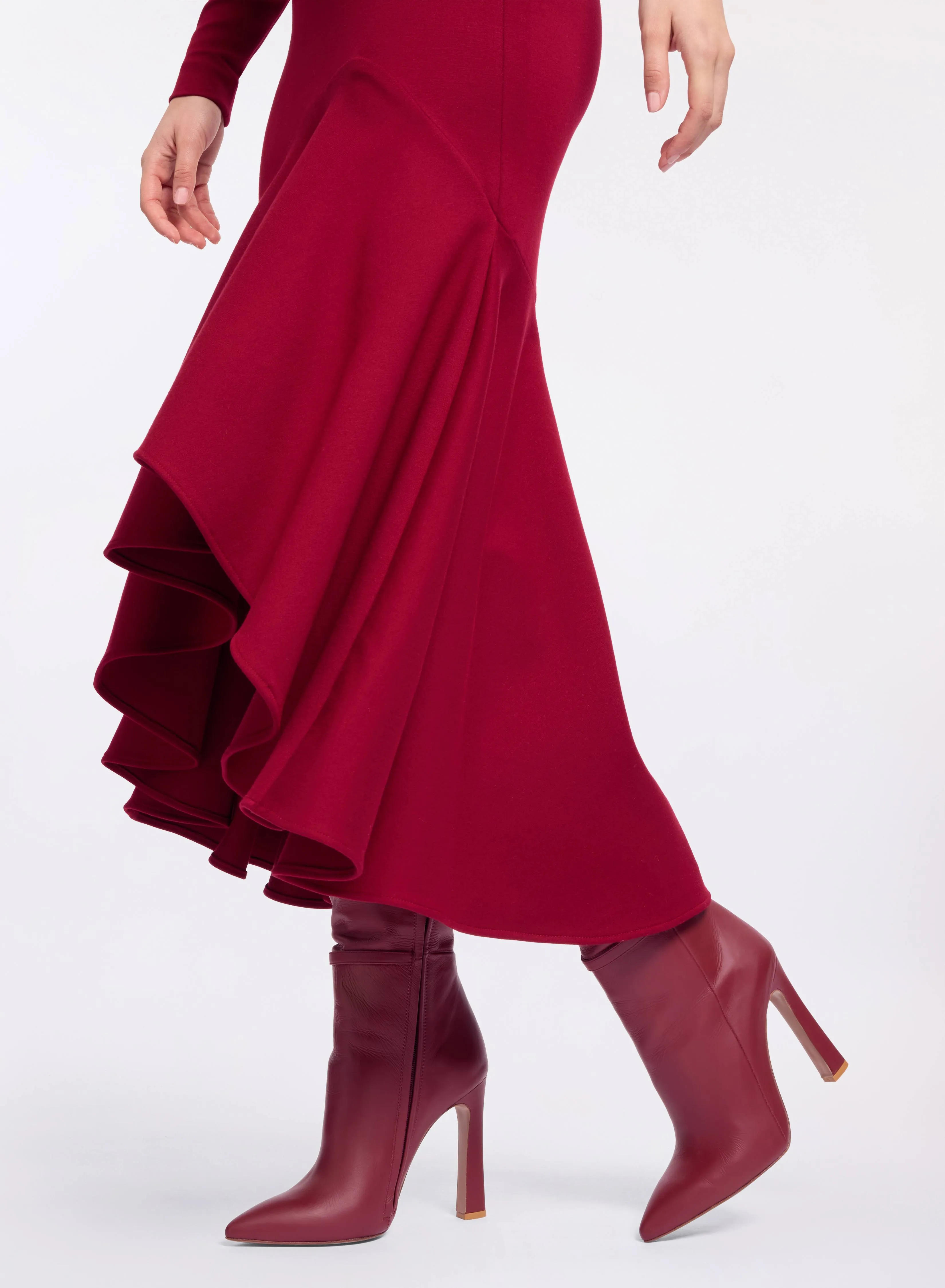 Structured Jersey Midi Dress sold by Elie Saab product image thumbnail 5