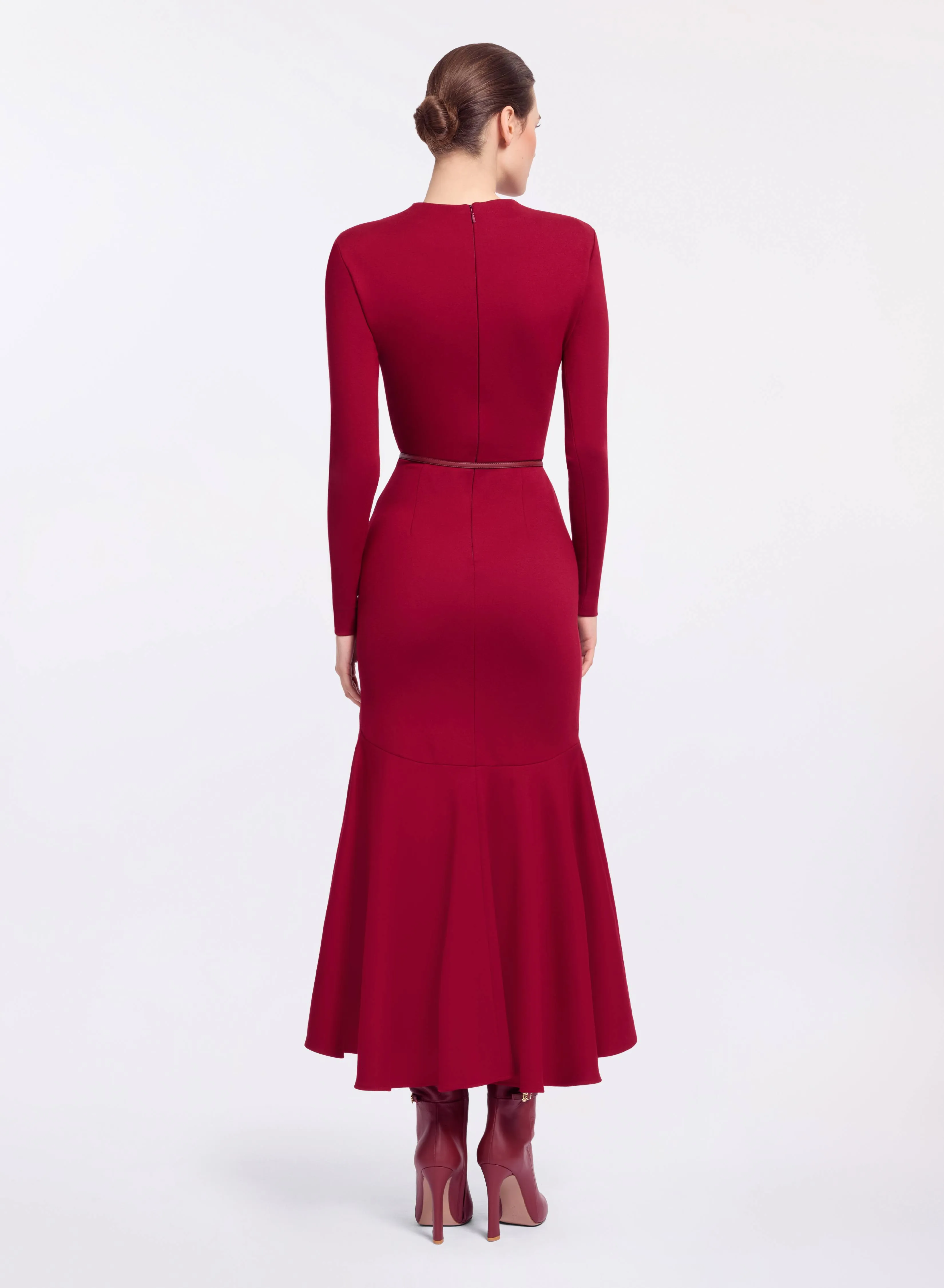 Structured Jersey Midi Dress sold by Elie Saab product image thumbnail 2