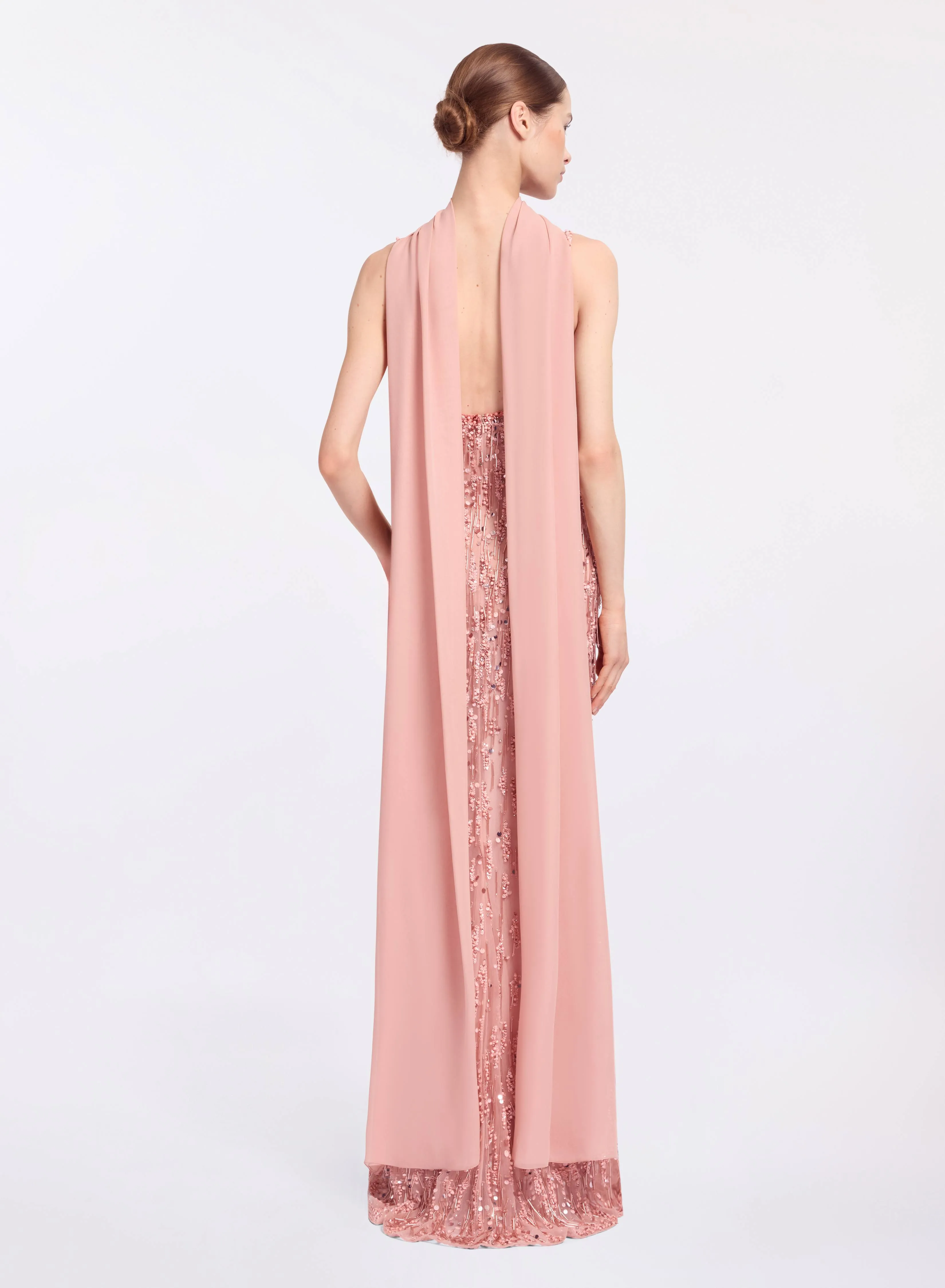 Bead Embroidered Long Dress sold by Elie Saab product image thumbnail 2