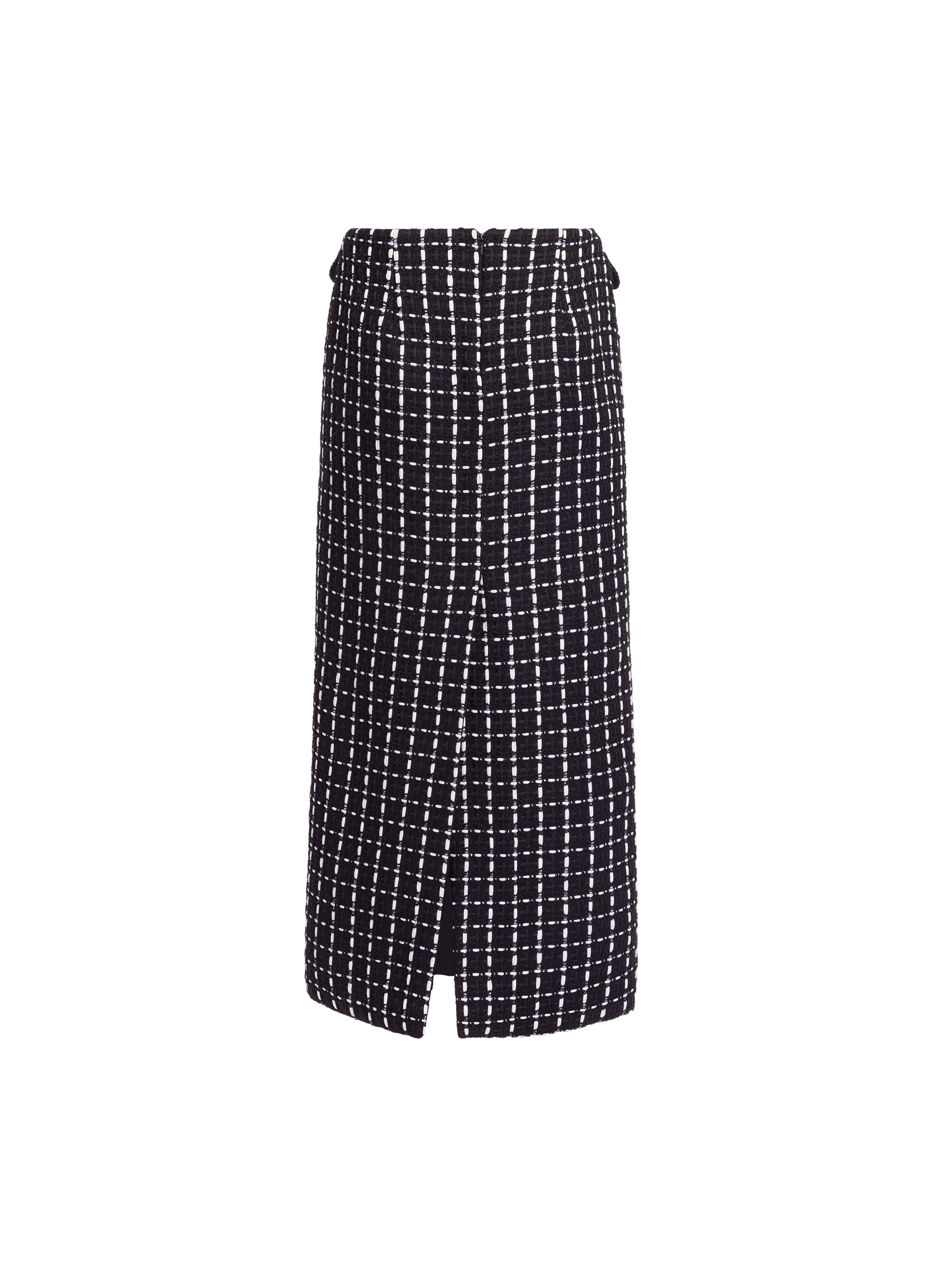 Tweed Midi Skirt sold by Elie Saab product image thumbnail 4