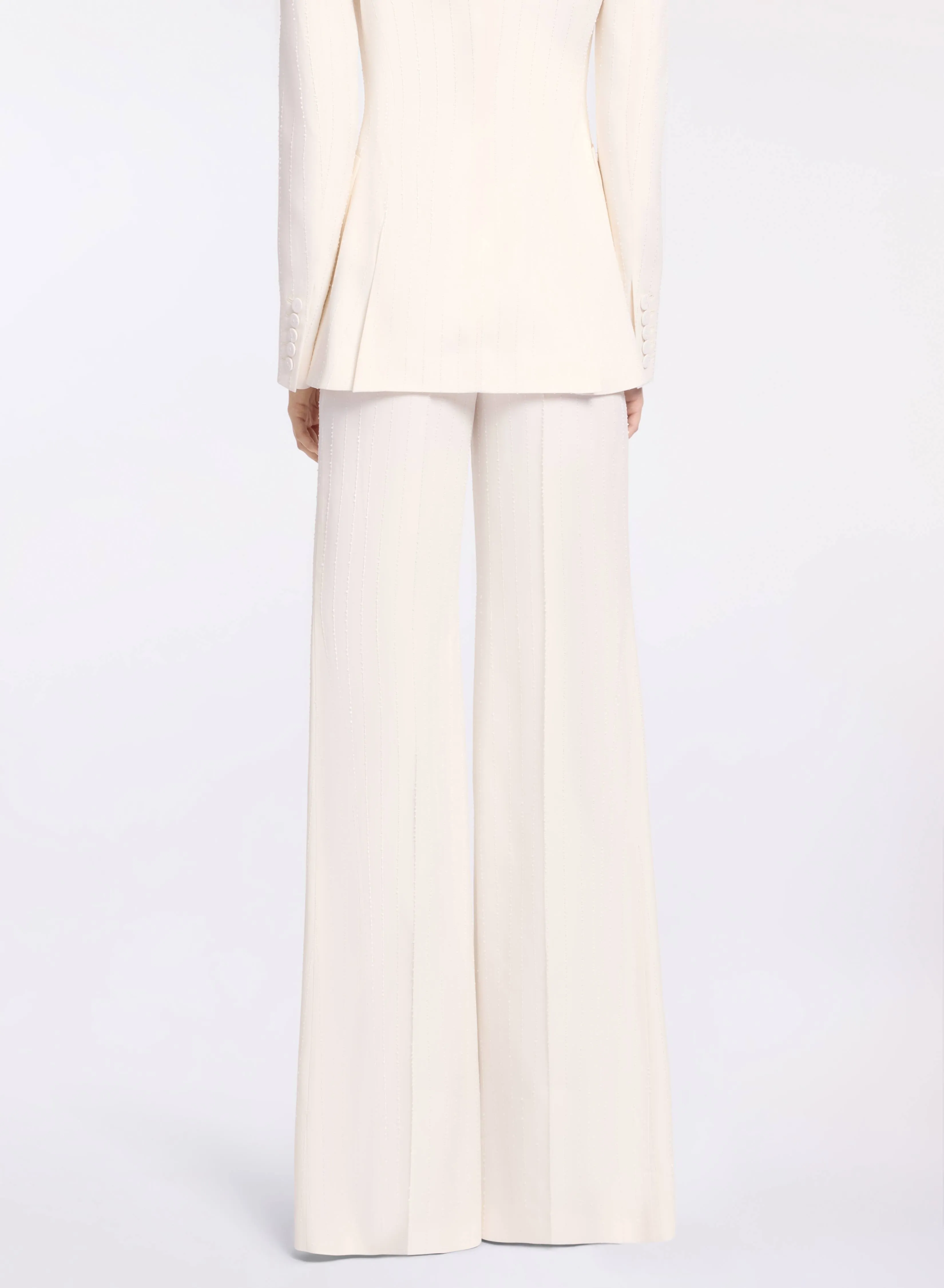 Embellished Pinstripe Pants sold by Elie Saab product image thumbnail 2