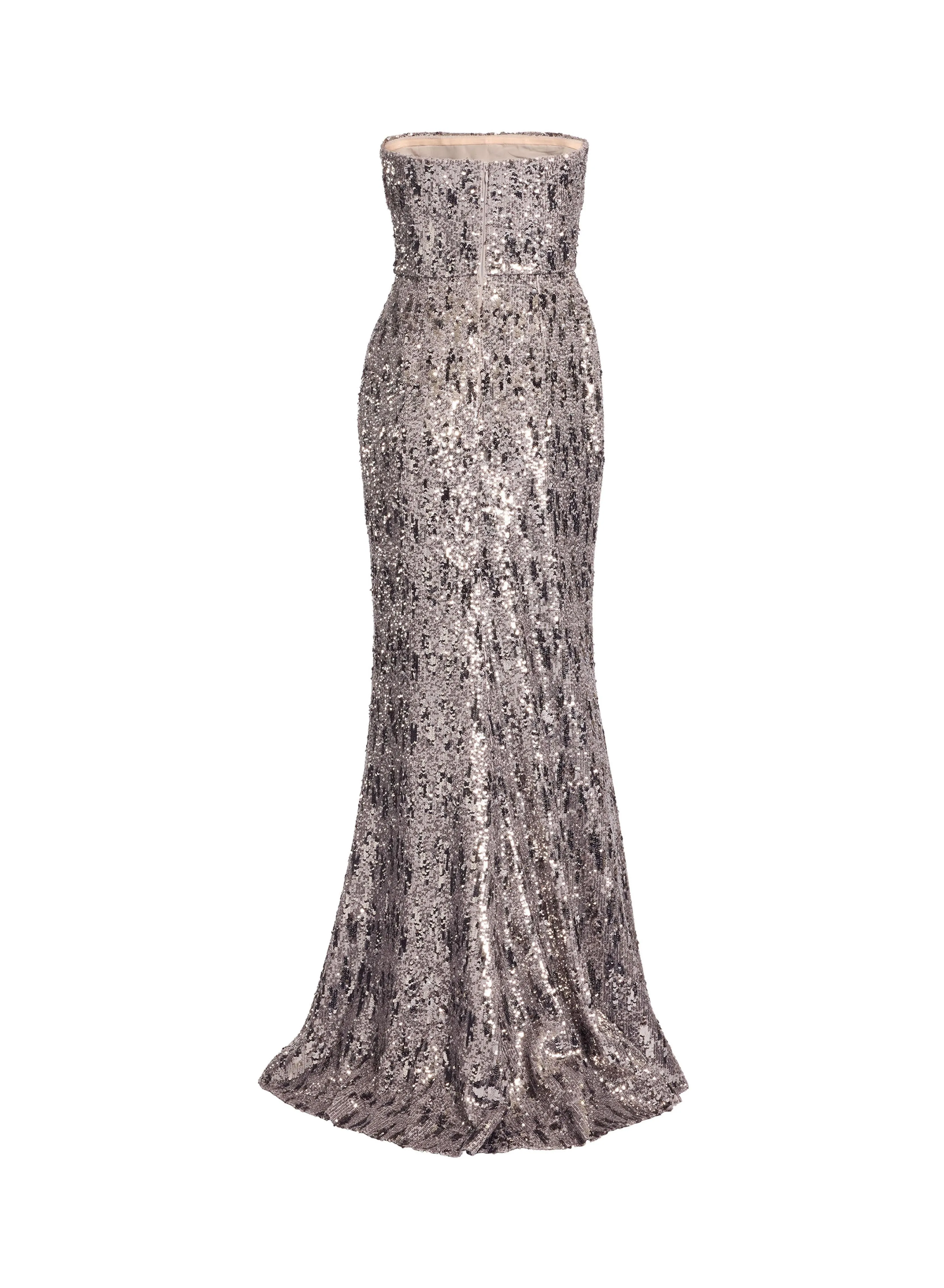 Sequin Embellished Strapless Gown sold by Elie Saab product image thumbnail 4