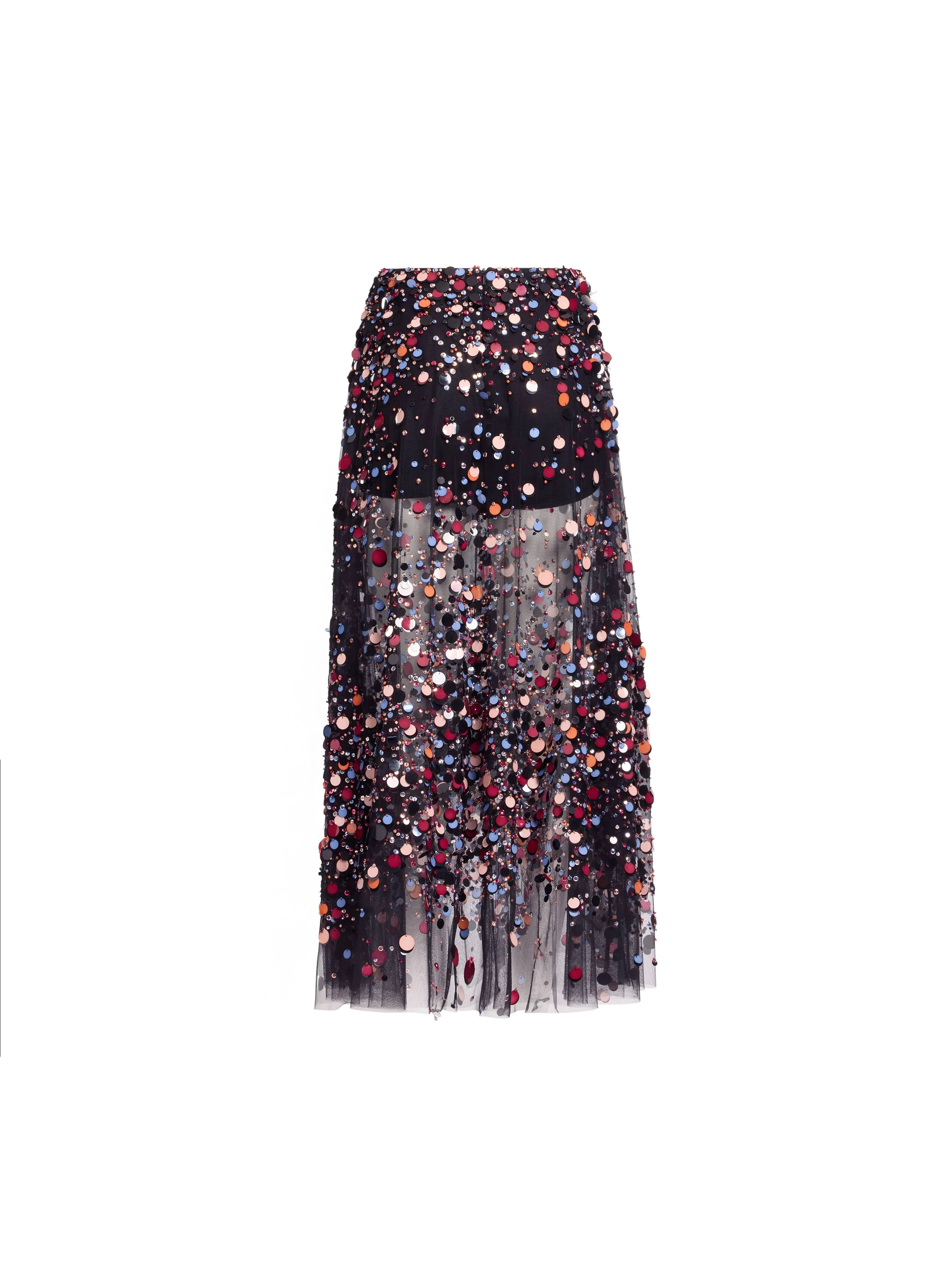 Bead Embroidered Multicolor Skirt sold by Elie Saab product image thumbnail 4