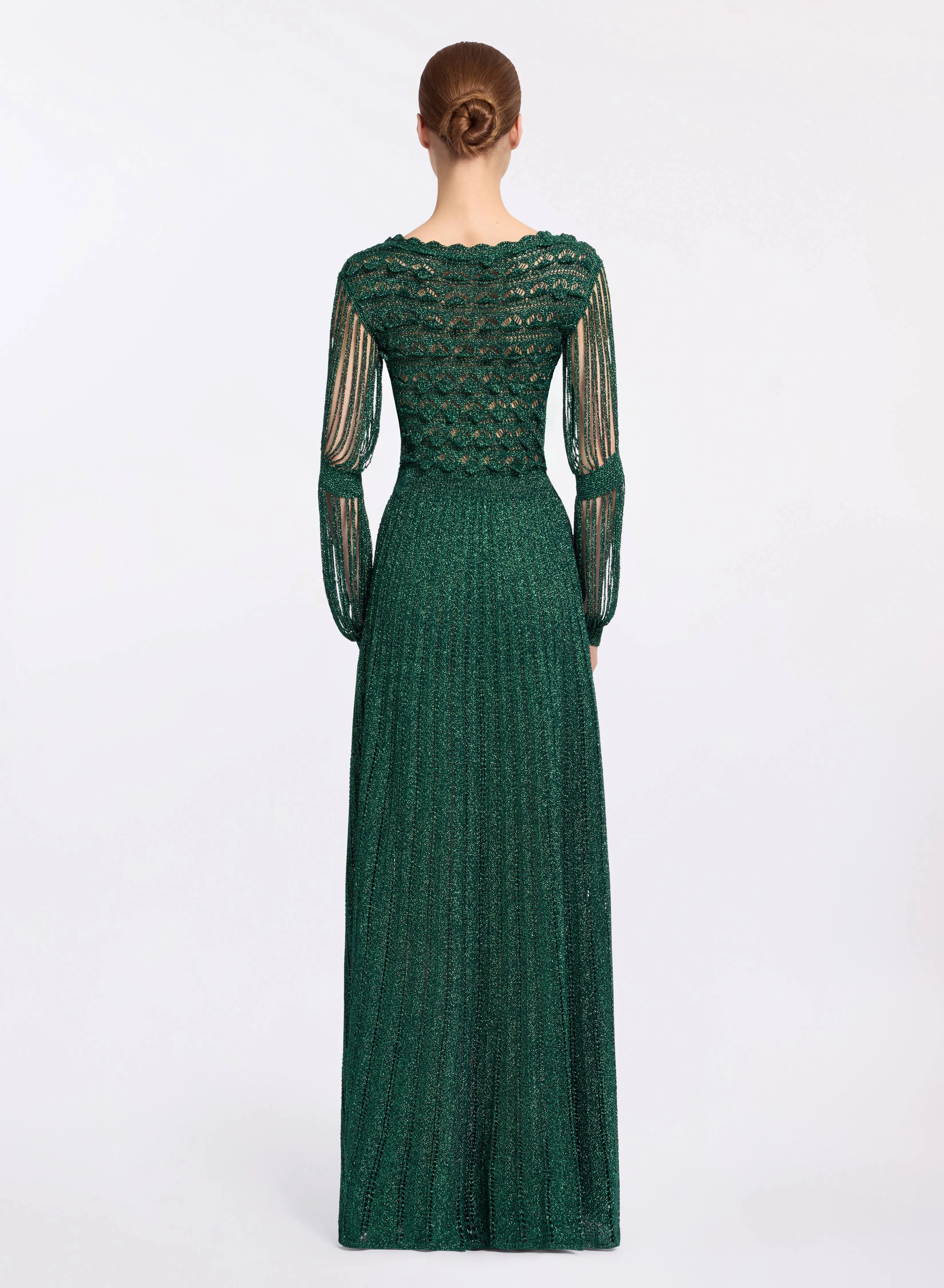 Absinthe Green Crochet Dress sold by Elie Saab product image thumbnail 4