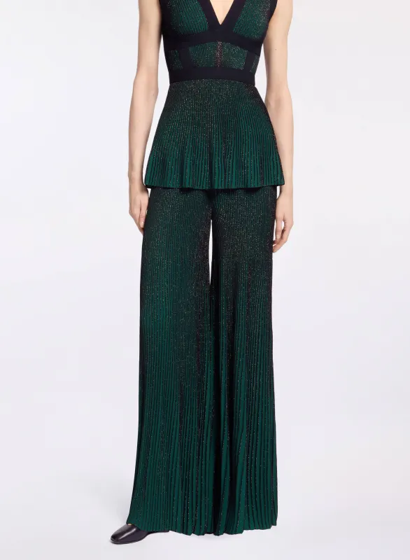 Metallic Knit Pants sold by Elie Saab