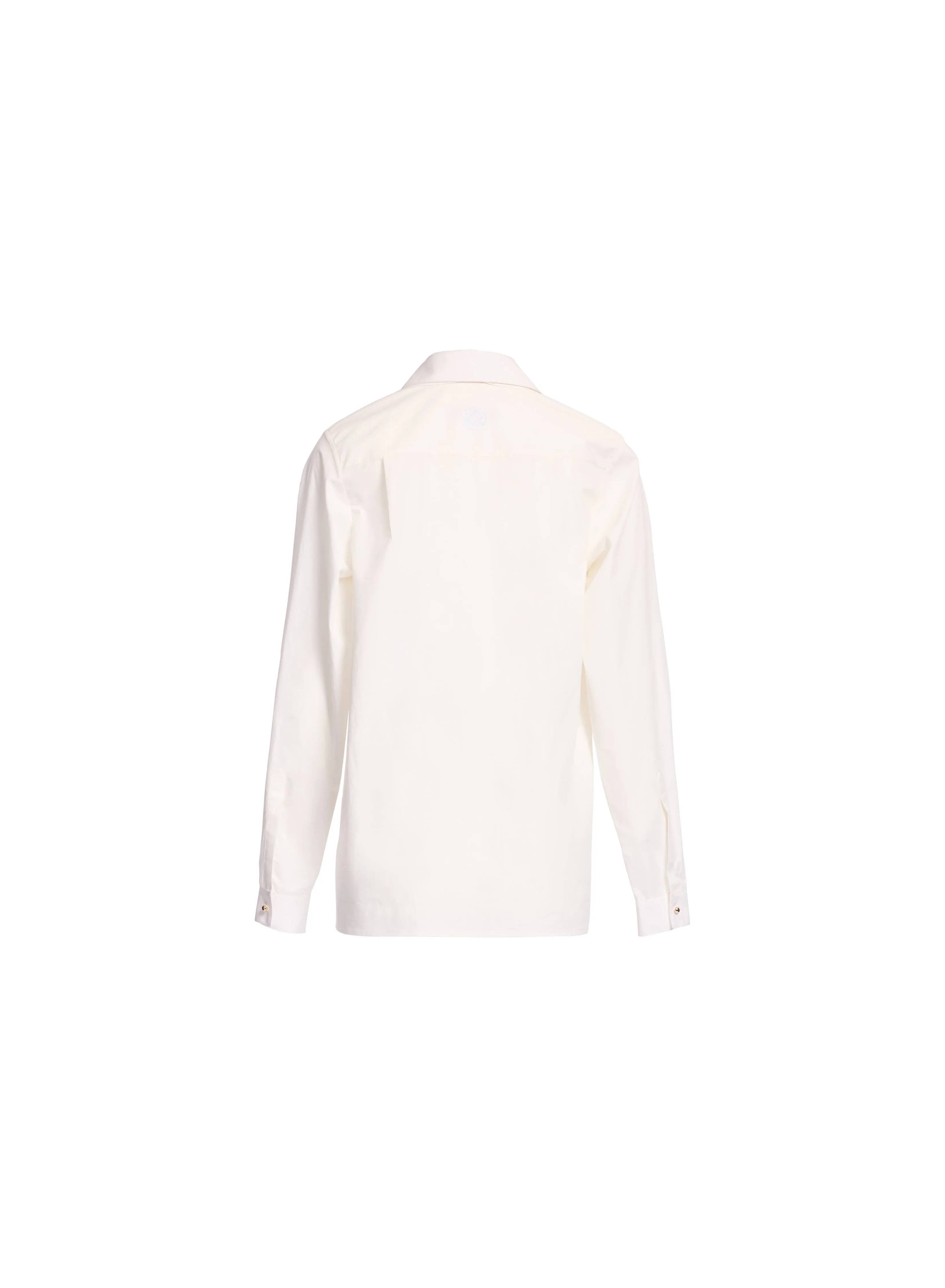 Monogram Embroidered Cotton Shirt sold by Elie Saab product image thumbnail 5