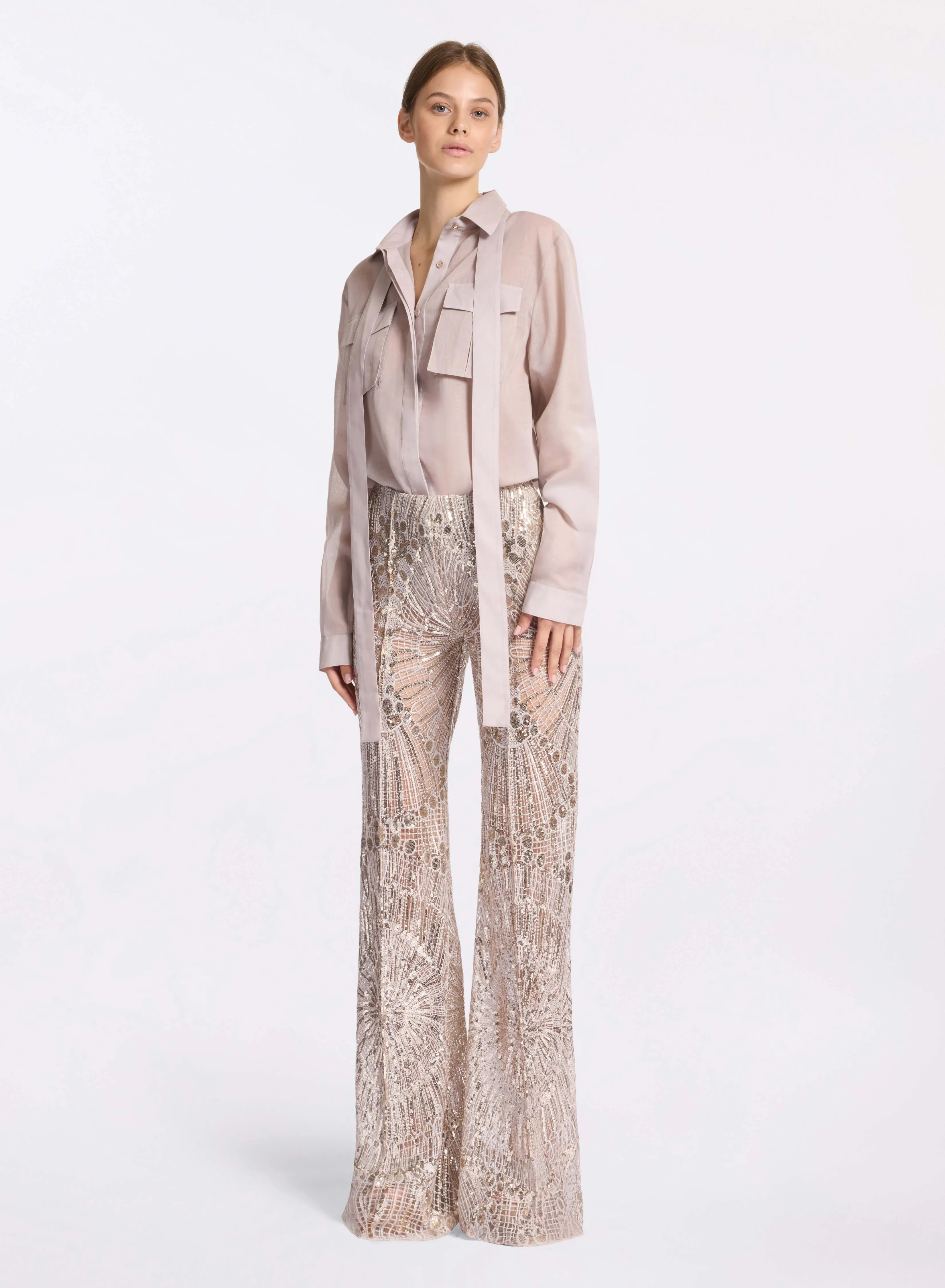 Organdy Cotton Shirt sold by Elie Saab product image thumbnail 4