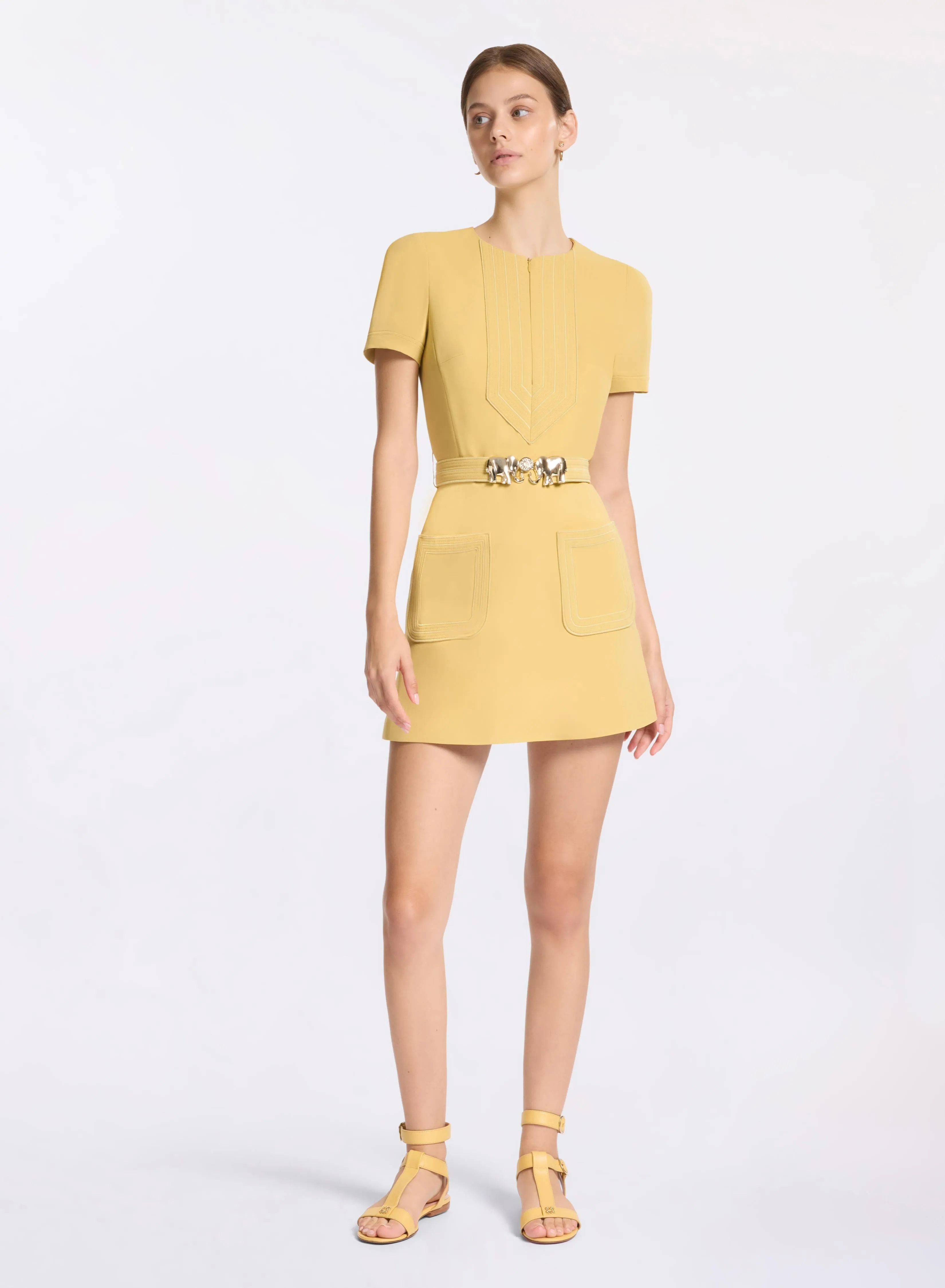 Elephant Buckle Short Dress sold by Elie Saab