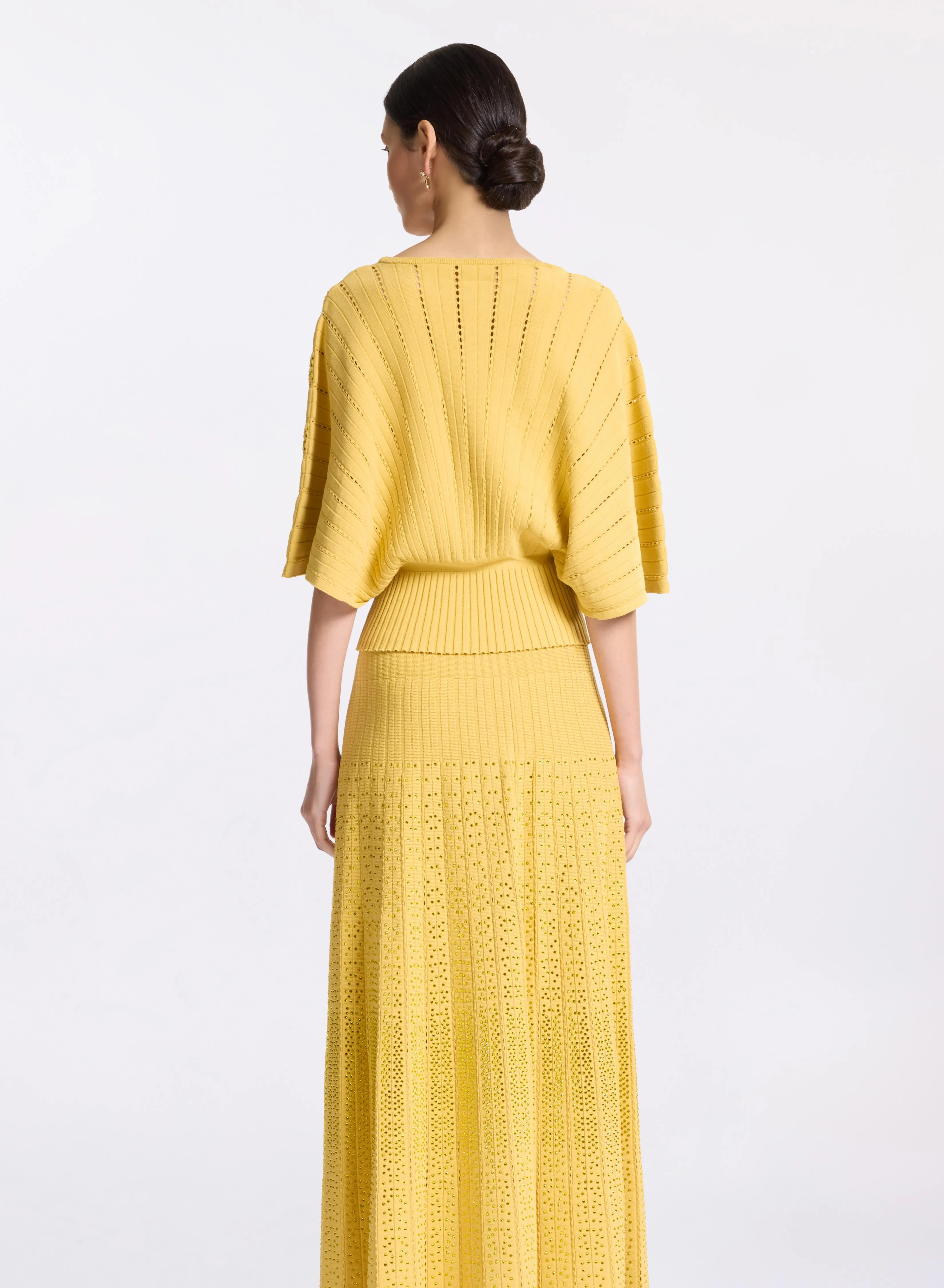 Crystal Embellished Knit Top sold by Elie Saab product image thumbnail 2