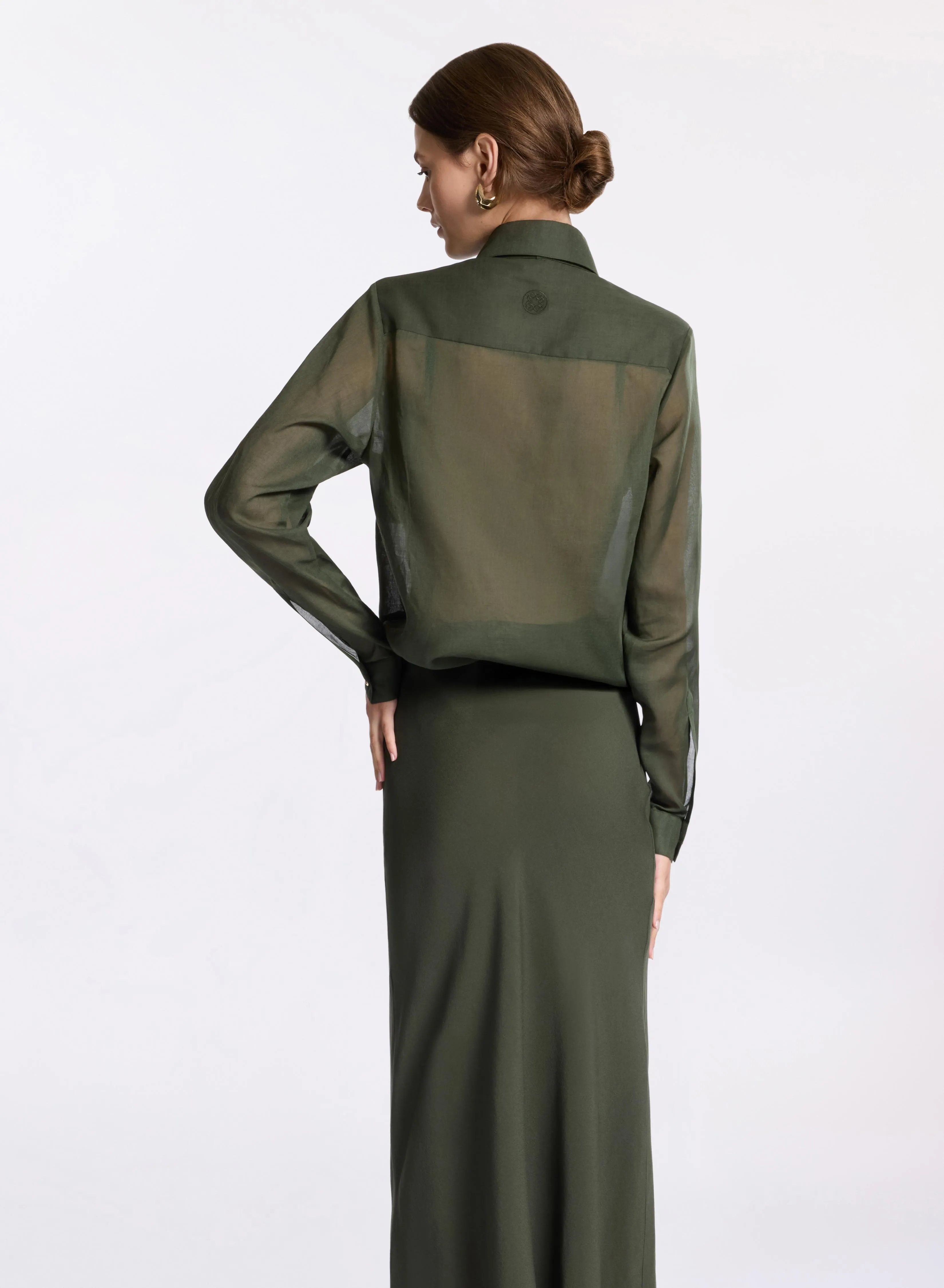 Organdy Cotton Shirt sold by Elie Saab product image thumbnail 2