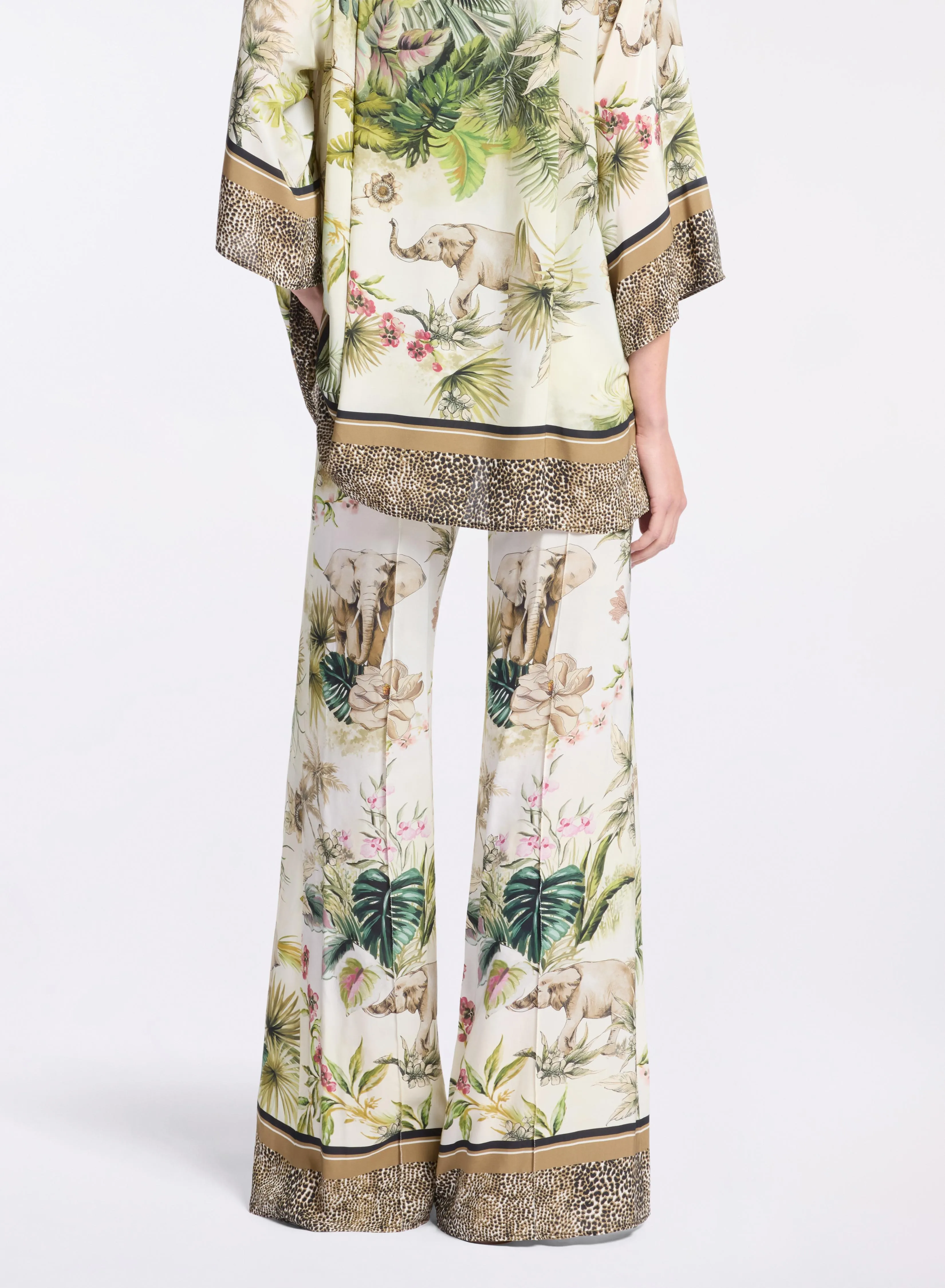 Savannah Print Chiffon Pants sold by Elie Saab product image thumbnail 3