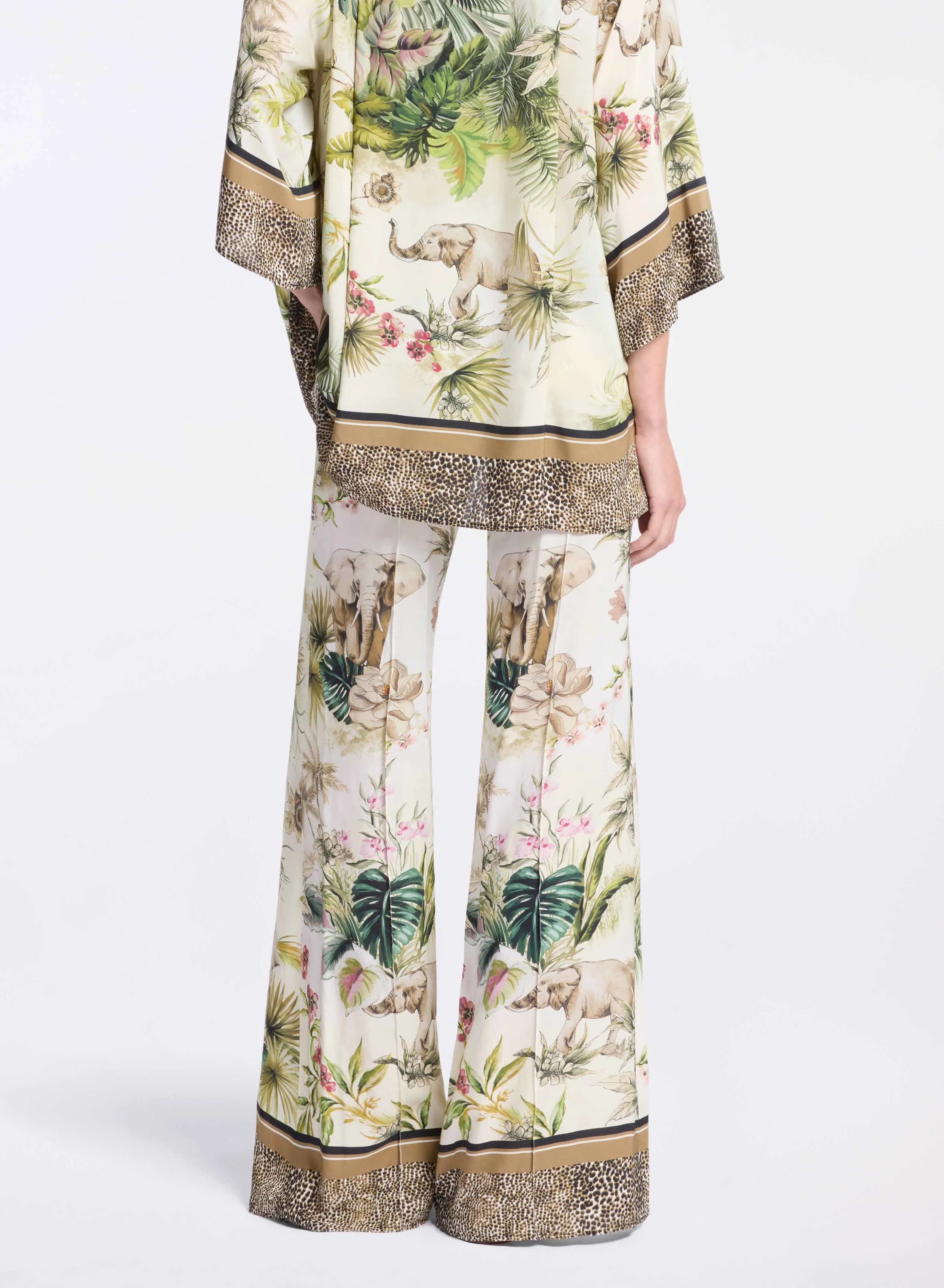 Savannah Print Chiffon Pants sold by Elie Saab product image thumbnail 4