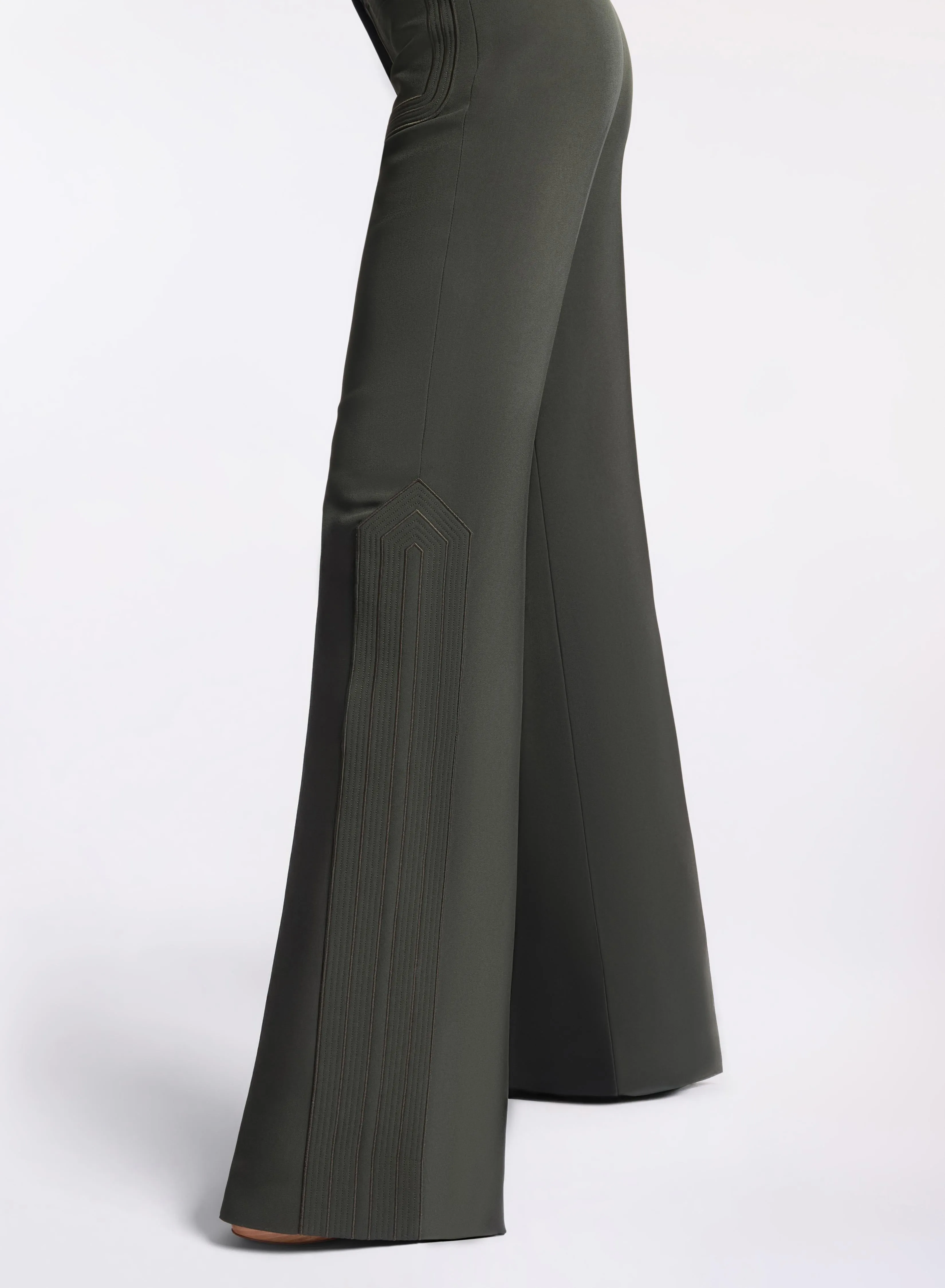 Embroidered Cady Pants sold by Elie Saab product image thumbnail 3
