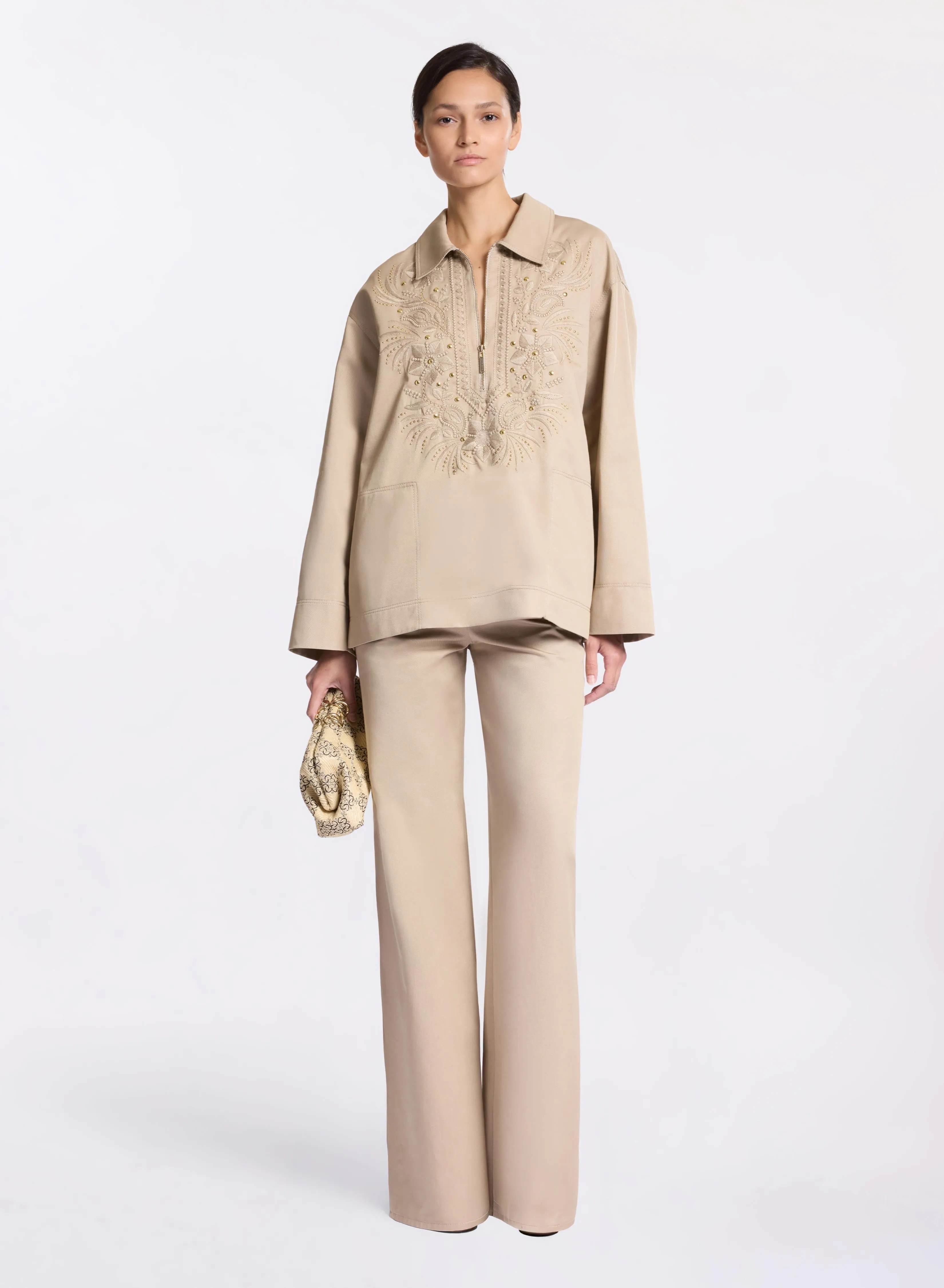 Embroidered Gabardine Pants sold by Elie Saab