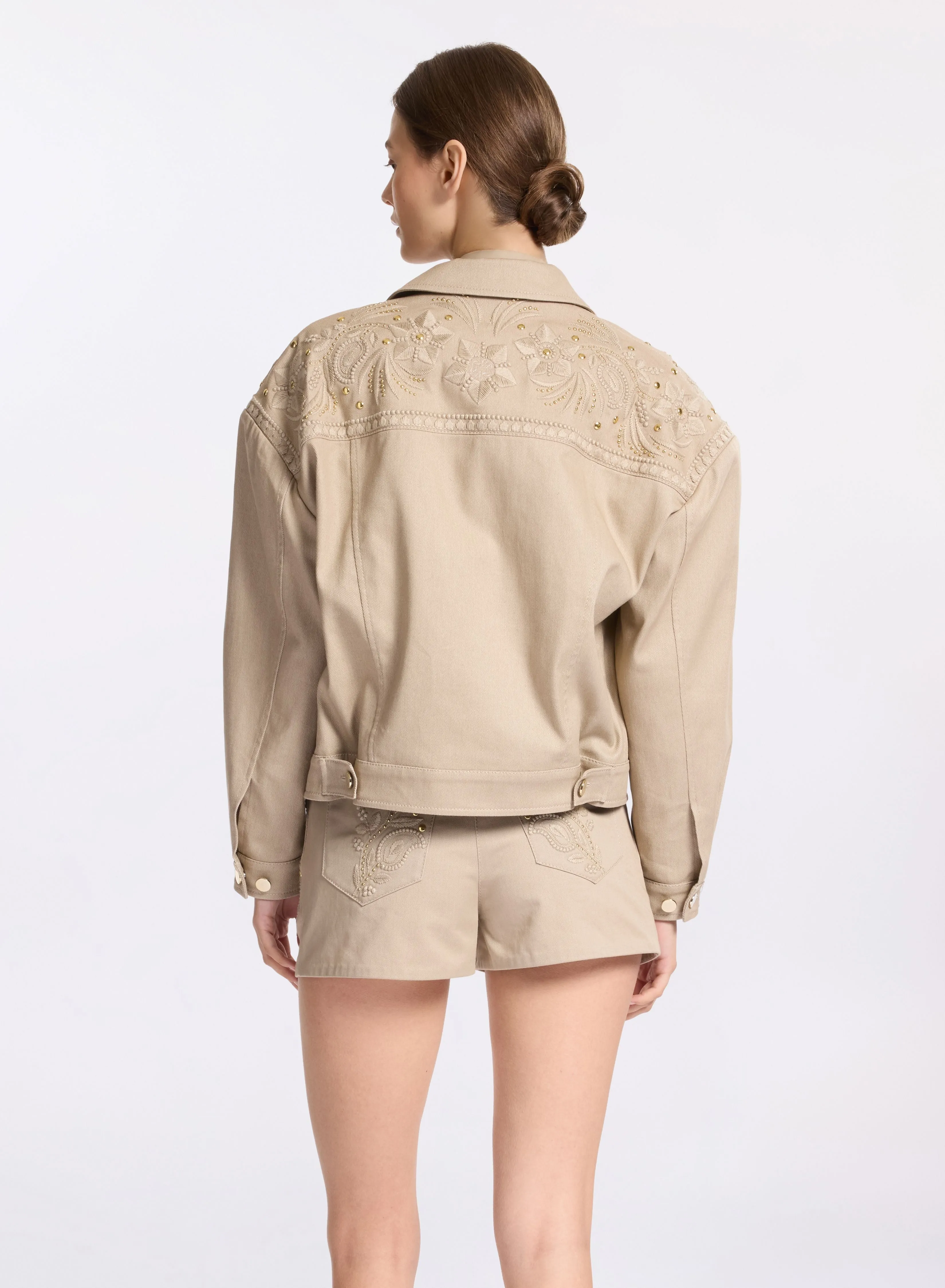 Embroidered Gabardine Jacket sold by Elie Saab product image thumbnail 2