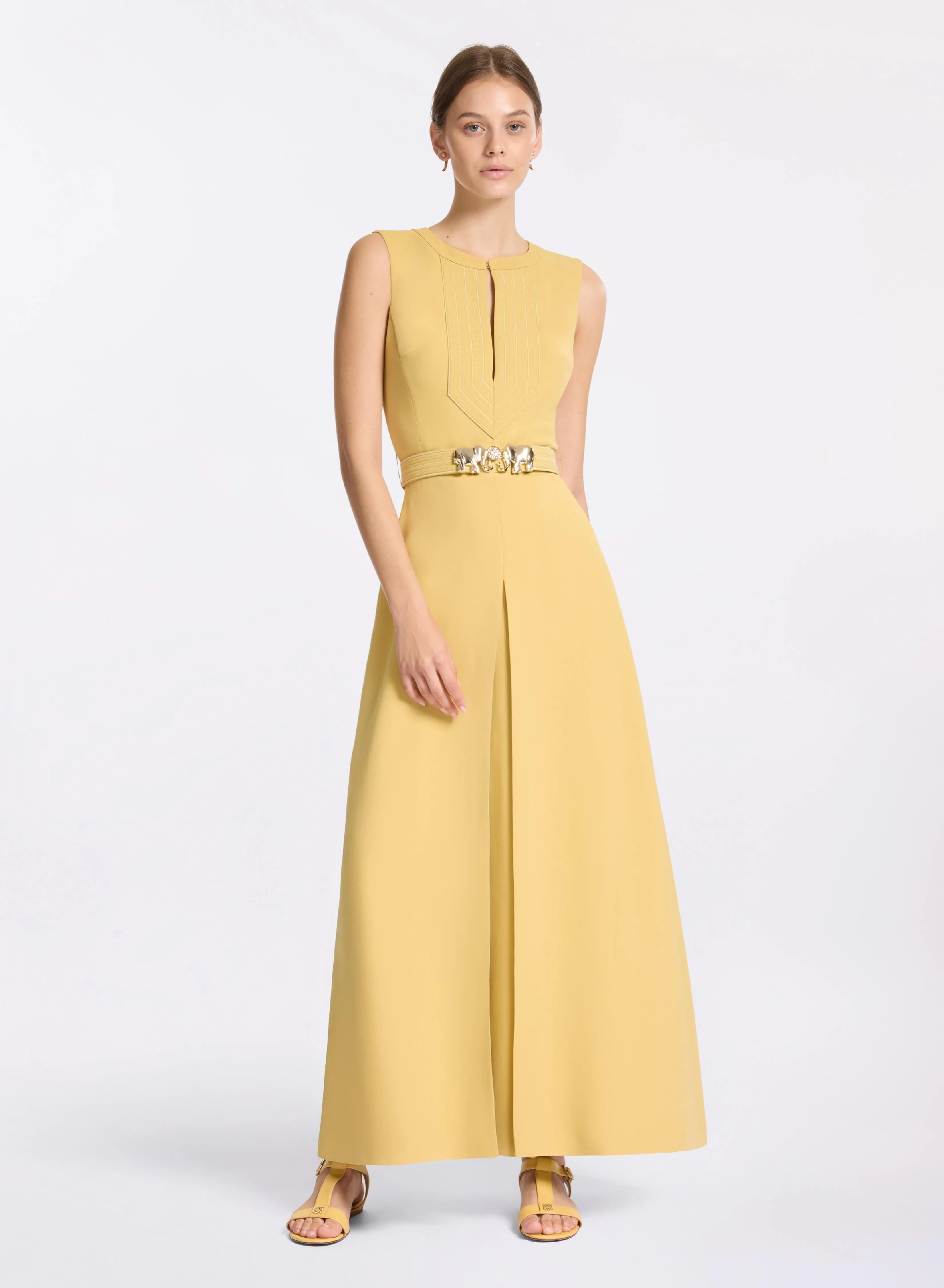 Elephant Buckle Midi Dress sold by Elie Saab