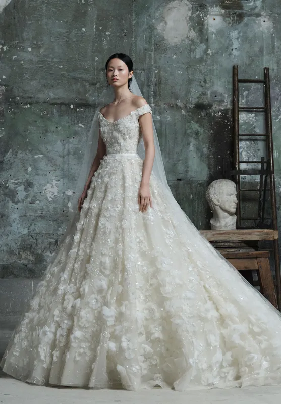 Look 16 sold by Elie Saab