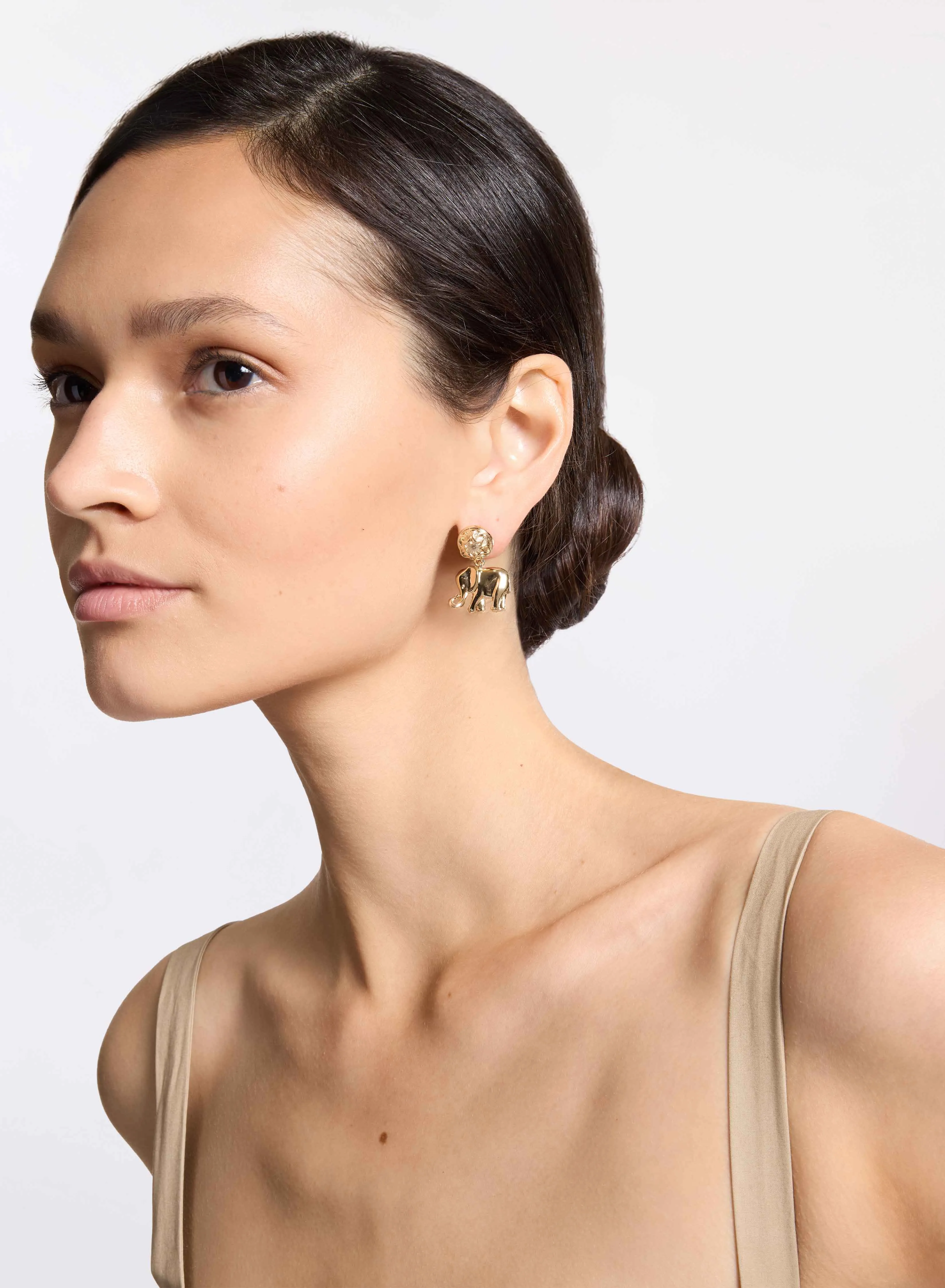 Elephant Earrings sold by Elie Saab