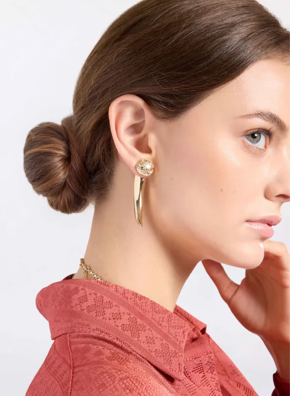 Tusk Earrings sold by Elie Saab